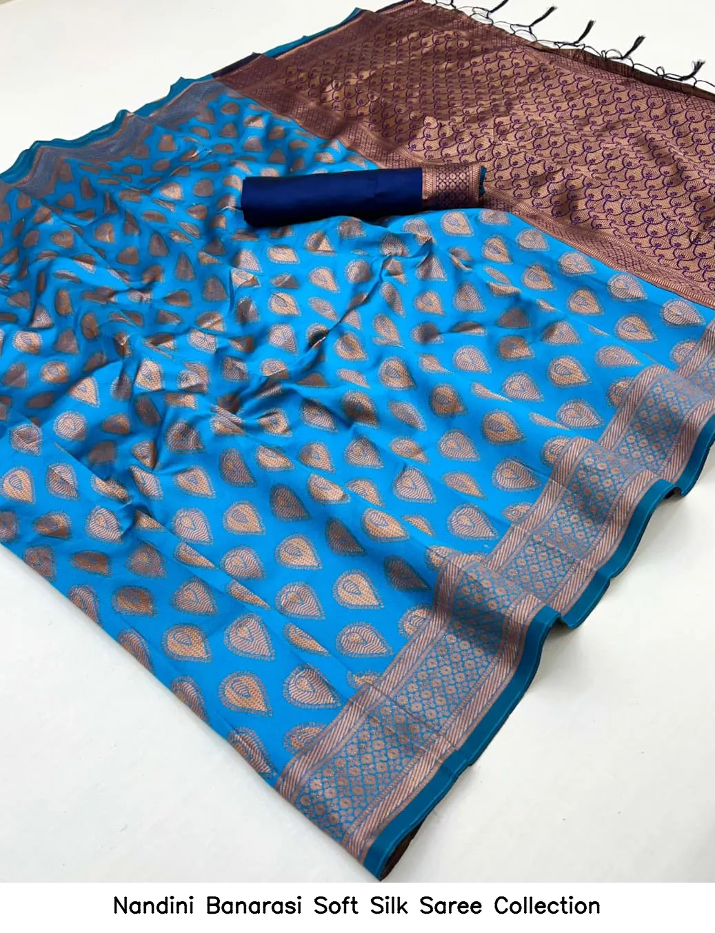 Nandini Banarasi Soft Silk Saree Collection - Image 6