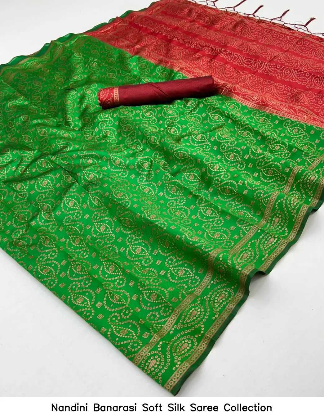 Nandini Banarasi Soft Silk Saree Collection - Image 7