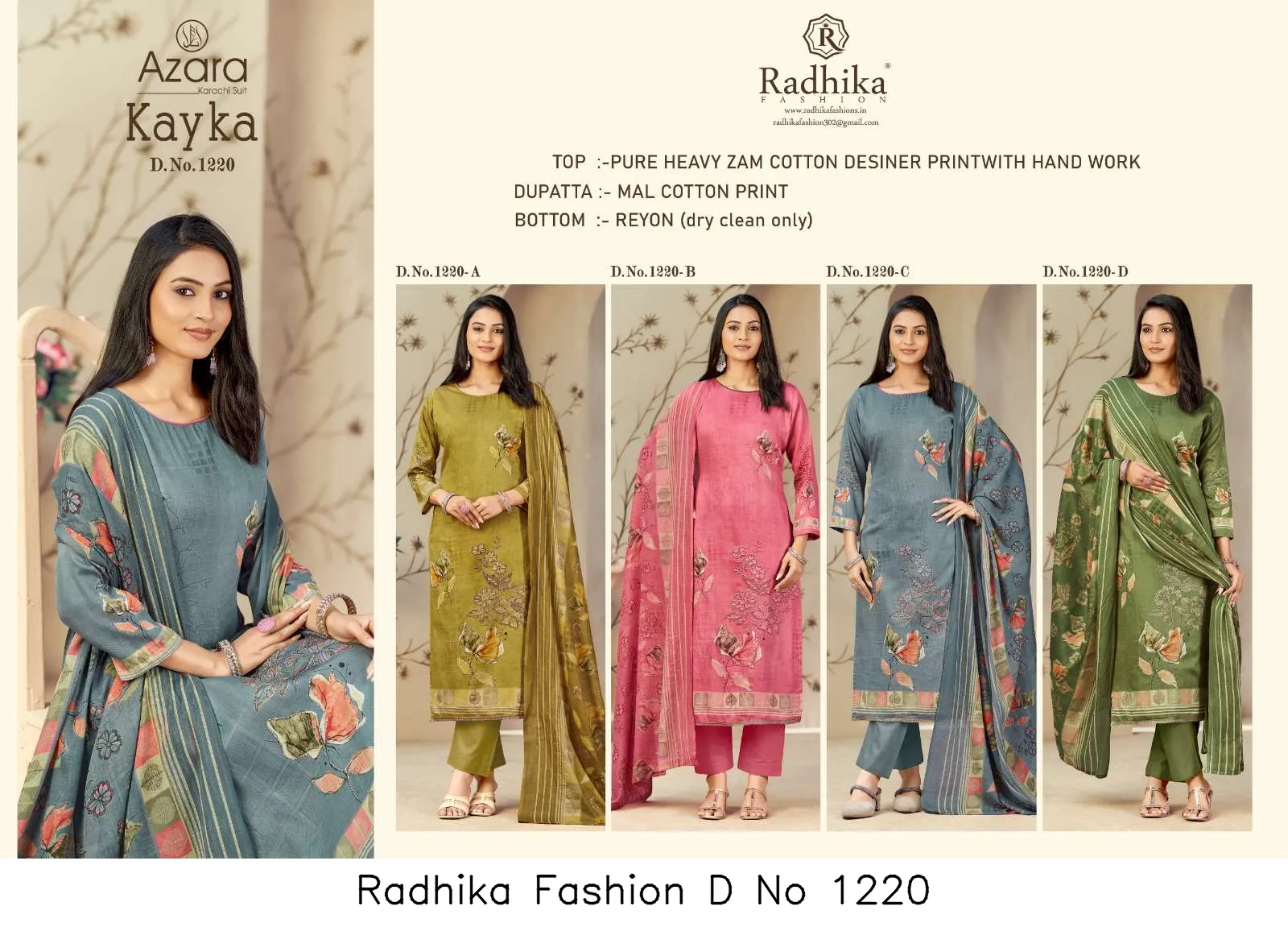 Radhika Fashion D No 1220 - Image 2