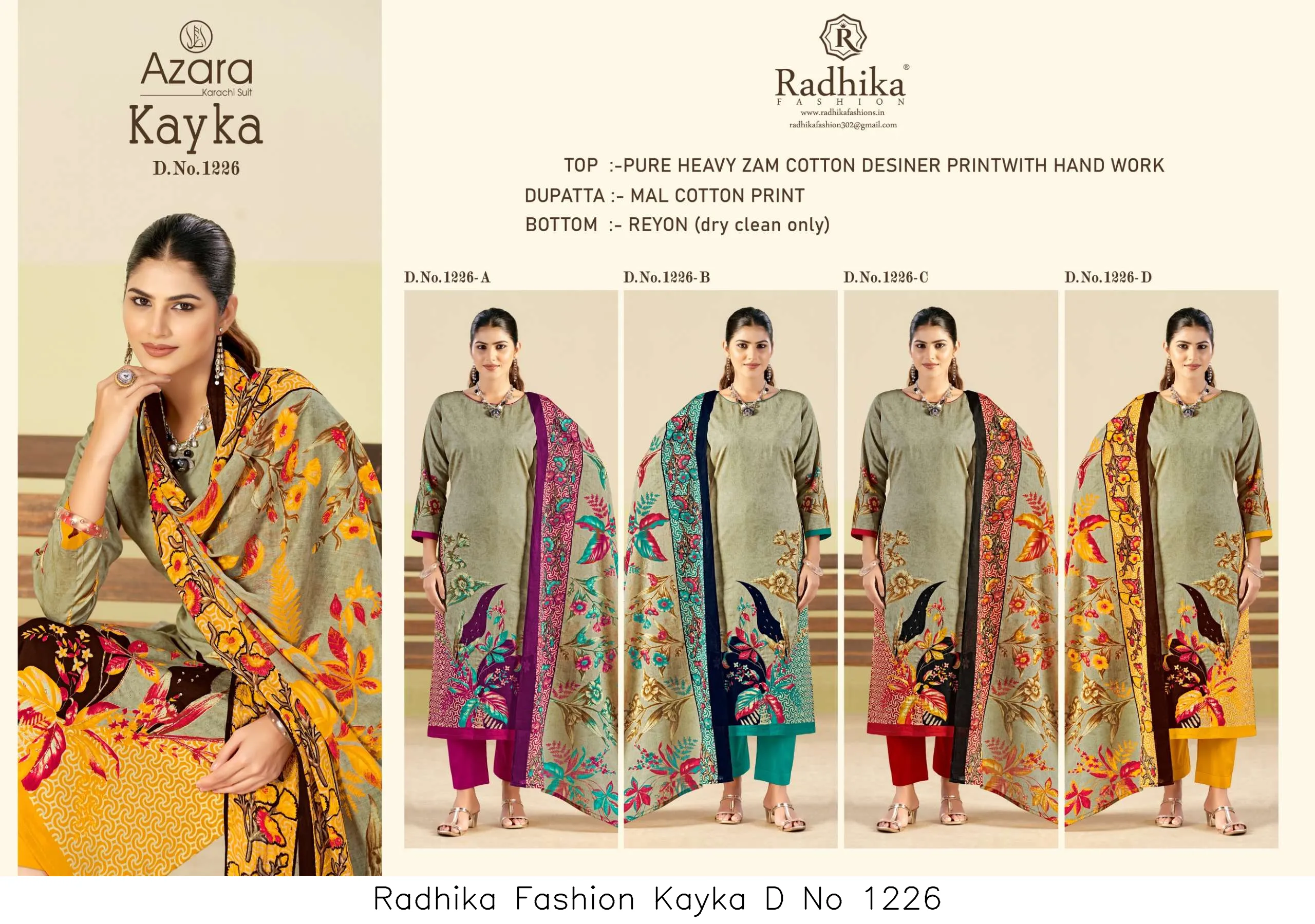 Radhika Fashion Kayka D No 1226 - Image 2