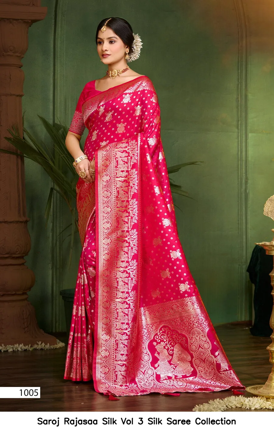 Saroj Rajasaa Silk Vol 3 Silk Saree Collection - Image 4