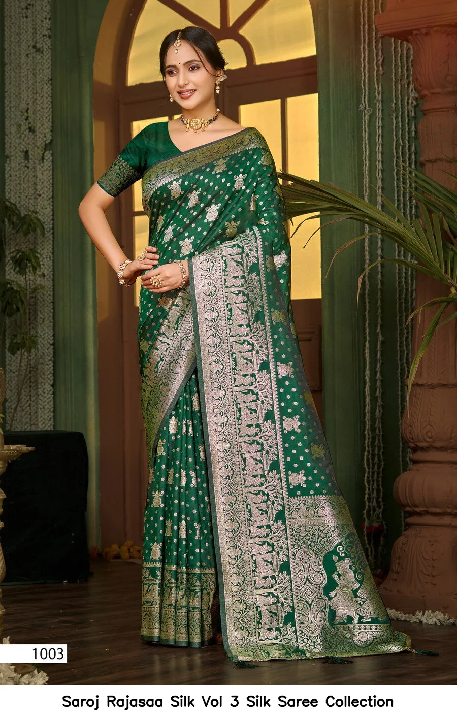 Saroj Rajasaa Silk Vol 3 Silk Saree Collection - Image 5