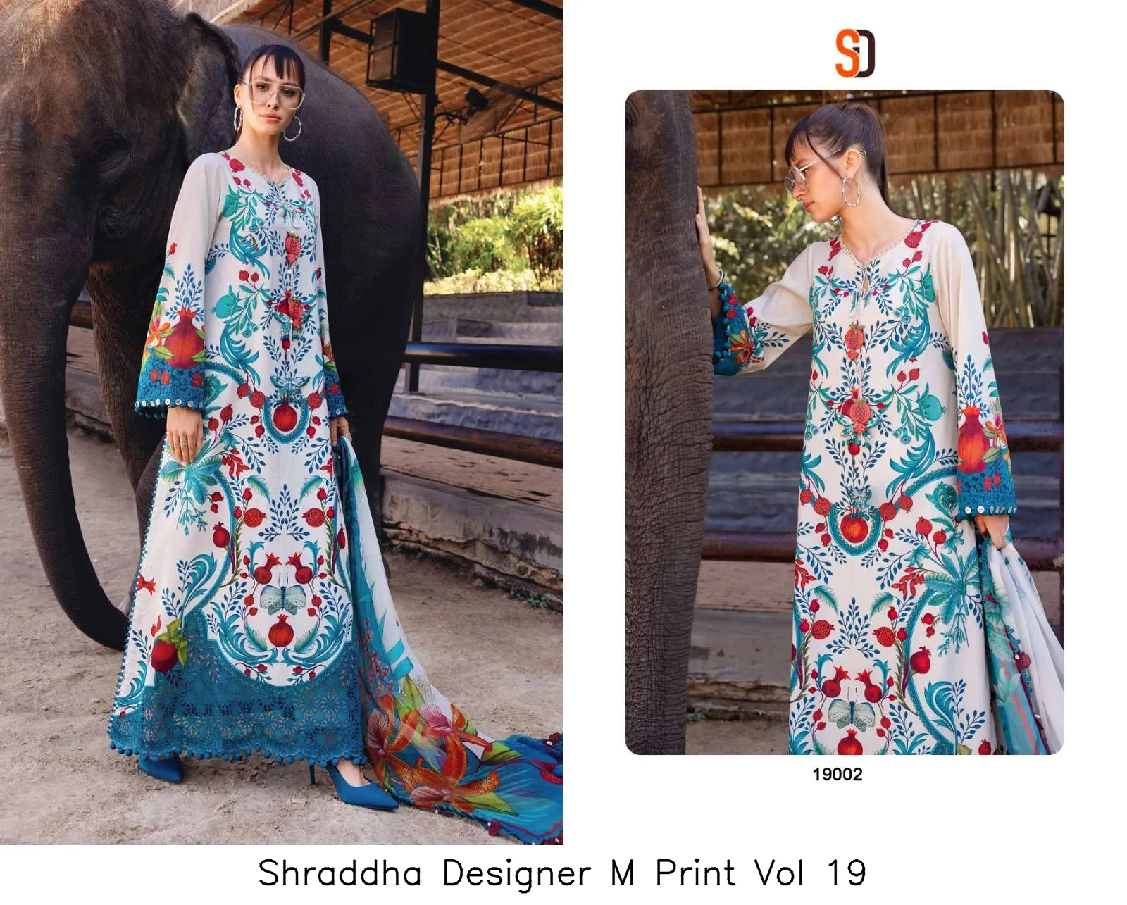 Shraddha Designer M Print Vol 19 - Image 4