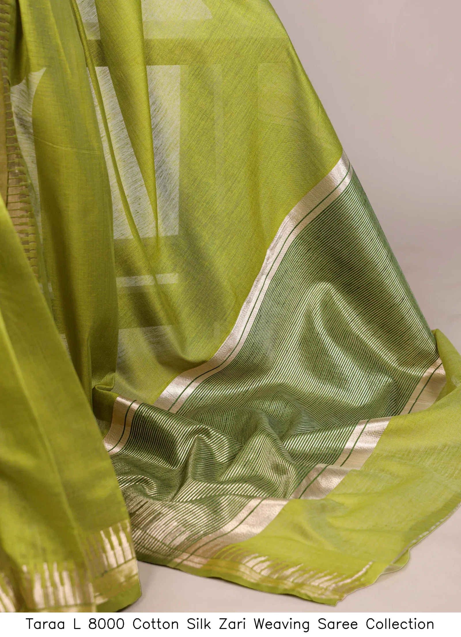 Taraa L 8000 Cotton Silk Zari Weaving Saree Collection - Image 4