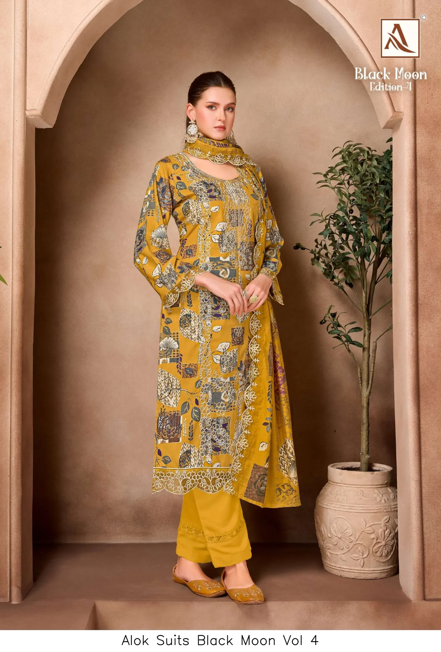 Alok Suits Black Moon Vol 4 - Image 5