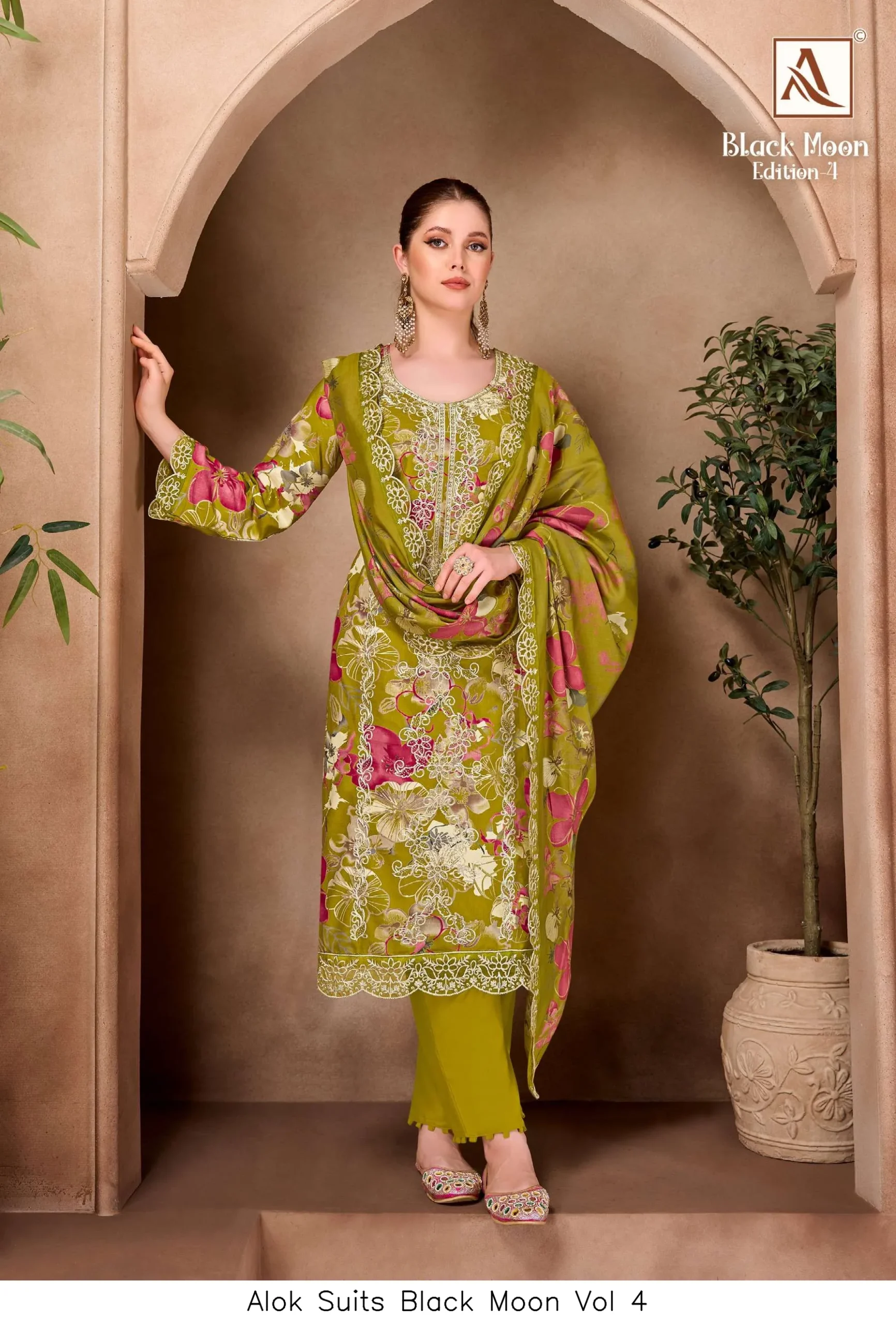 Alok Suits Black Moon Vol 4 - Image 6
