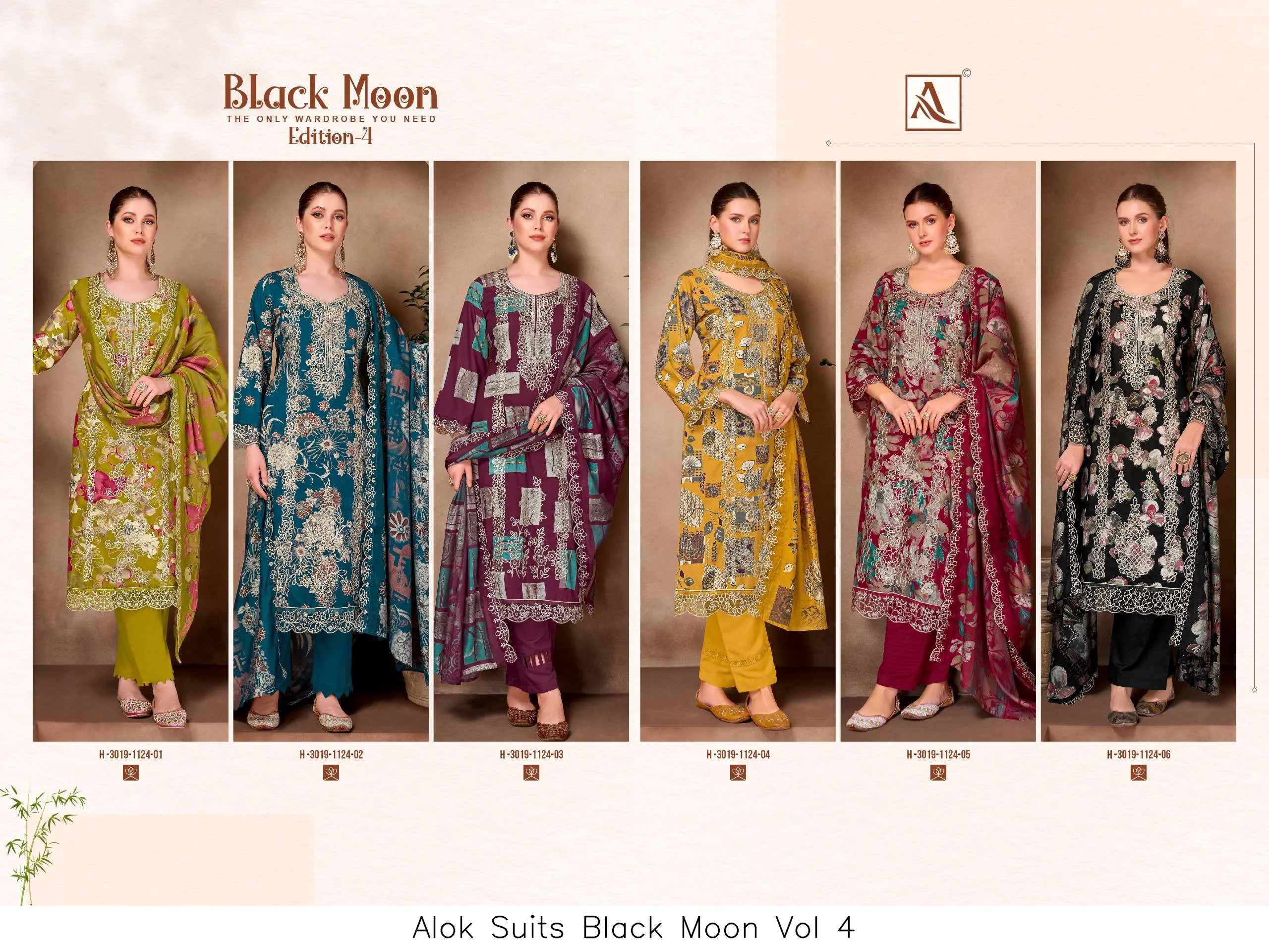 Alok Suits Black Moon Vol 4 - Image 8
