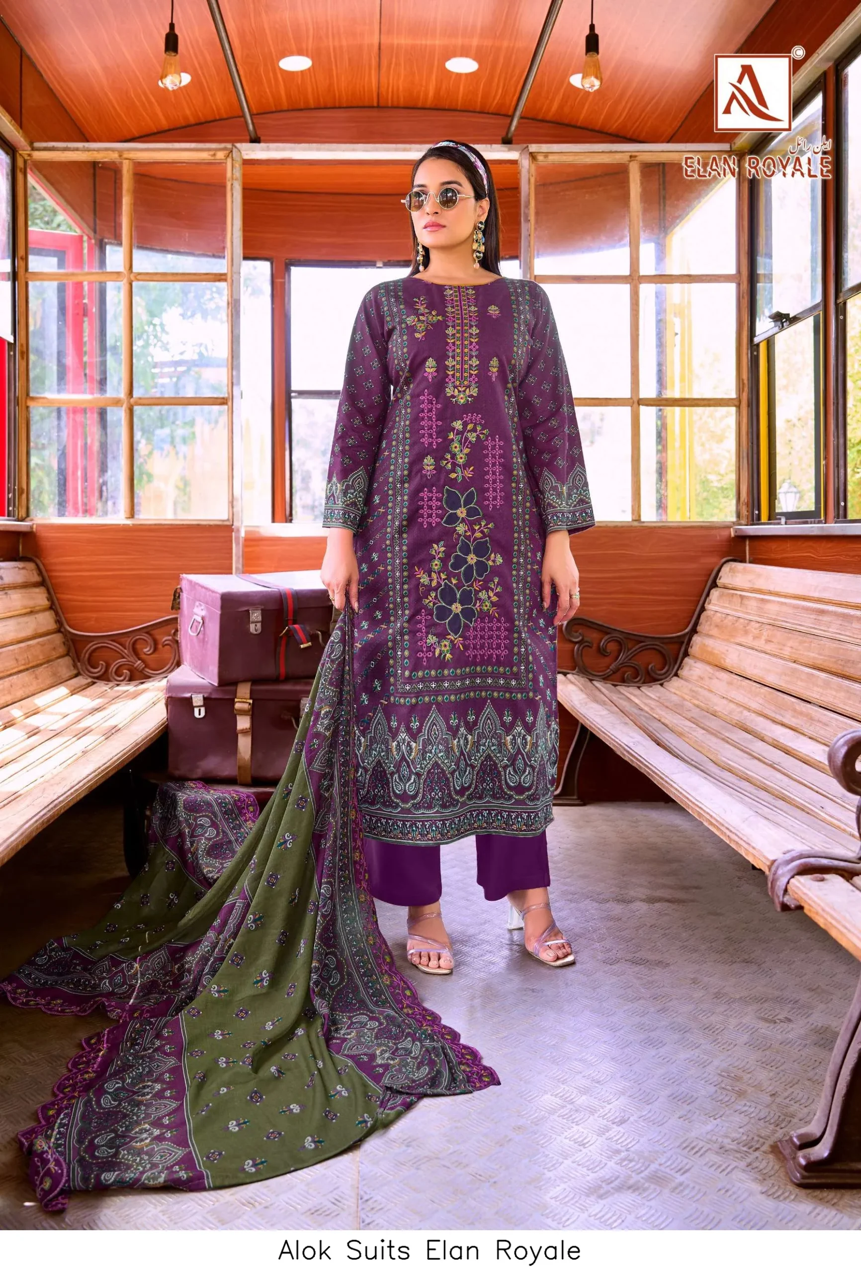 Alok Suits Elan Royale - Image 9