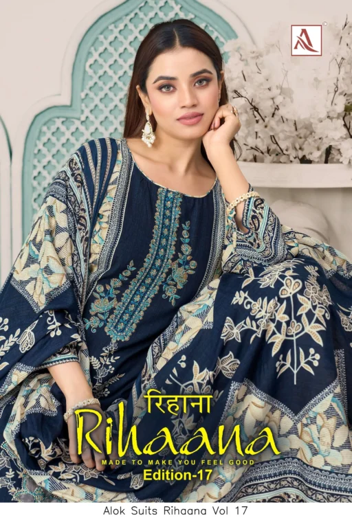 Alok Suits Rihaana Vol 17