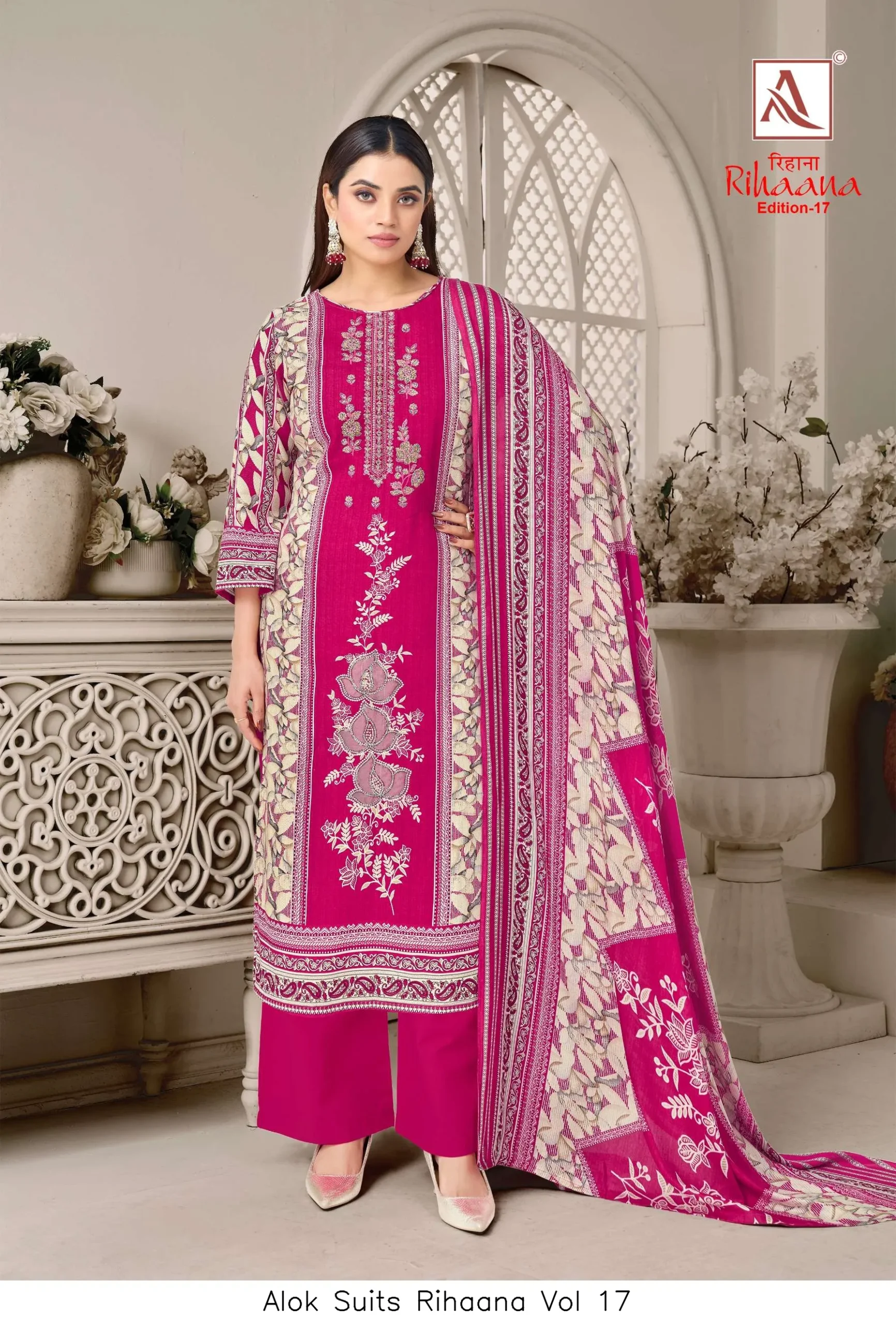 Alok Suits Rihaana Vol 17 - Image 3