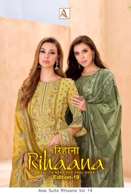 Alok Suits Rihaana Vol 19