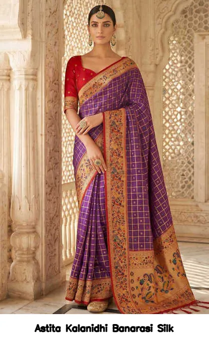Astita Kalanidhi Banarasi Silk