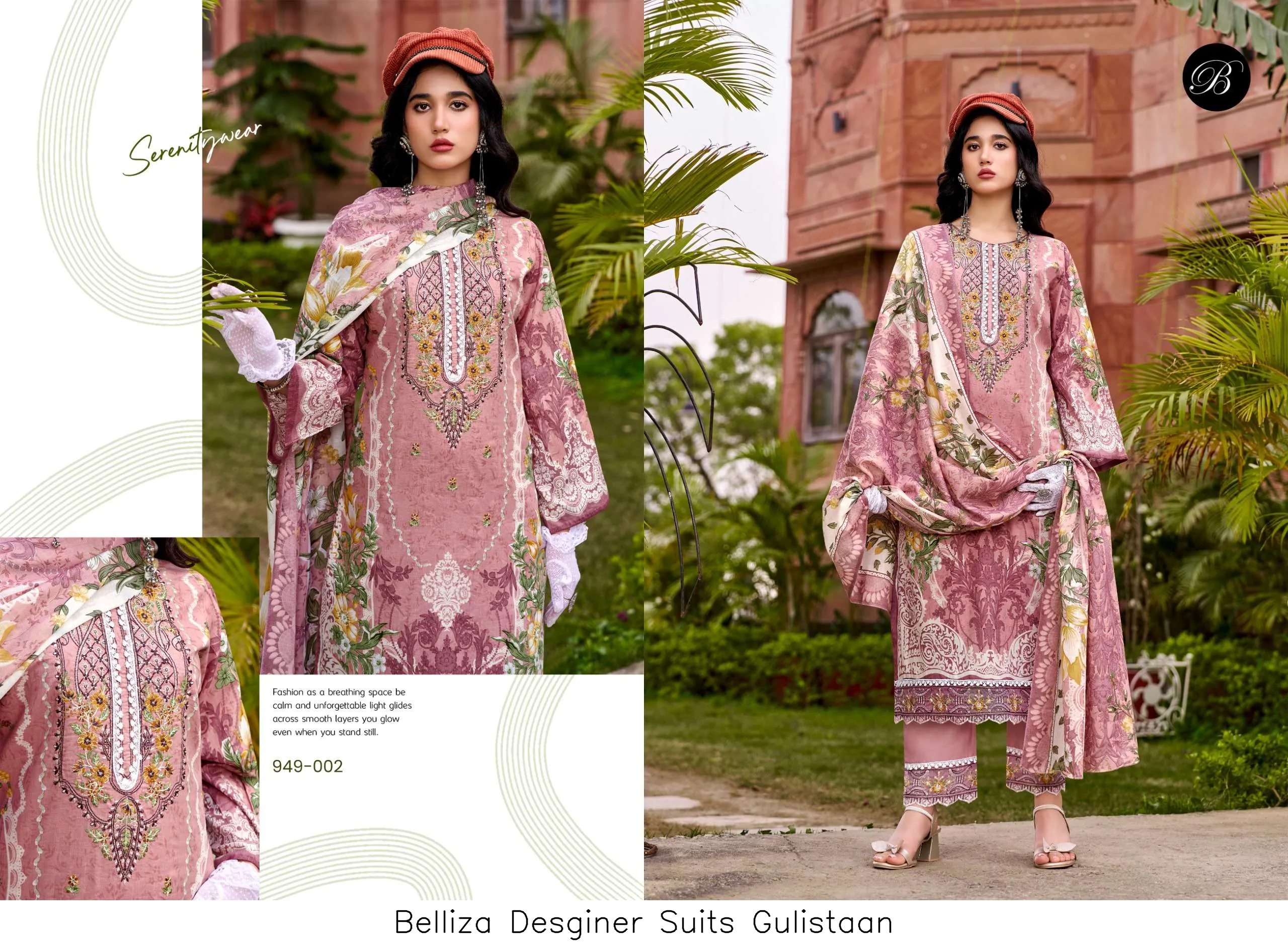 Belliza Desginer Suits Gulistaan - Image 4