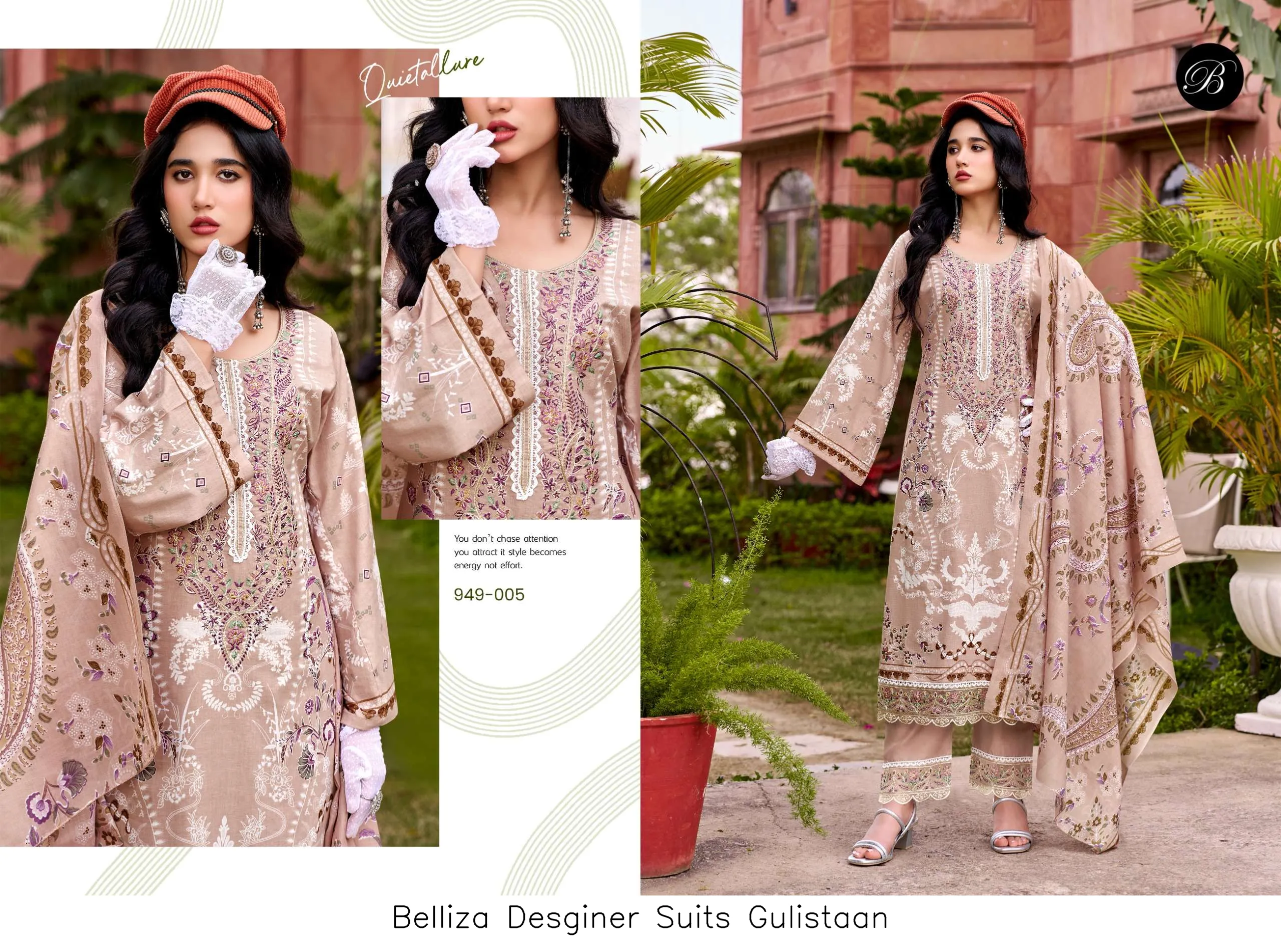 Belliza Desginer Suits Gulistaan - Image 5