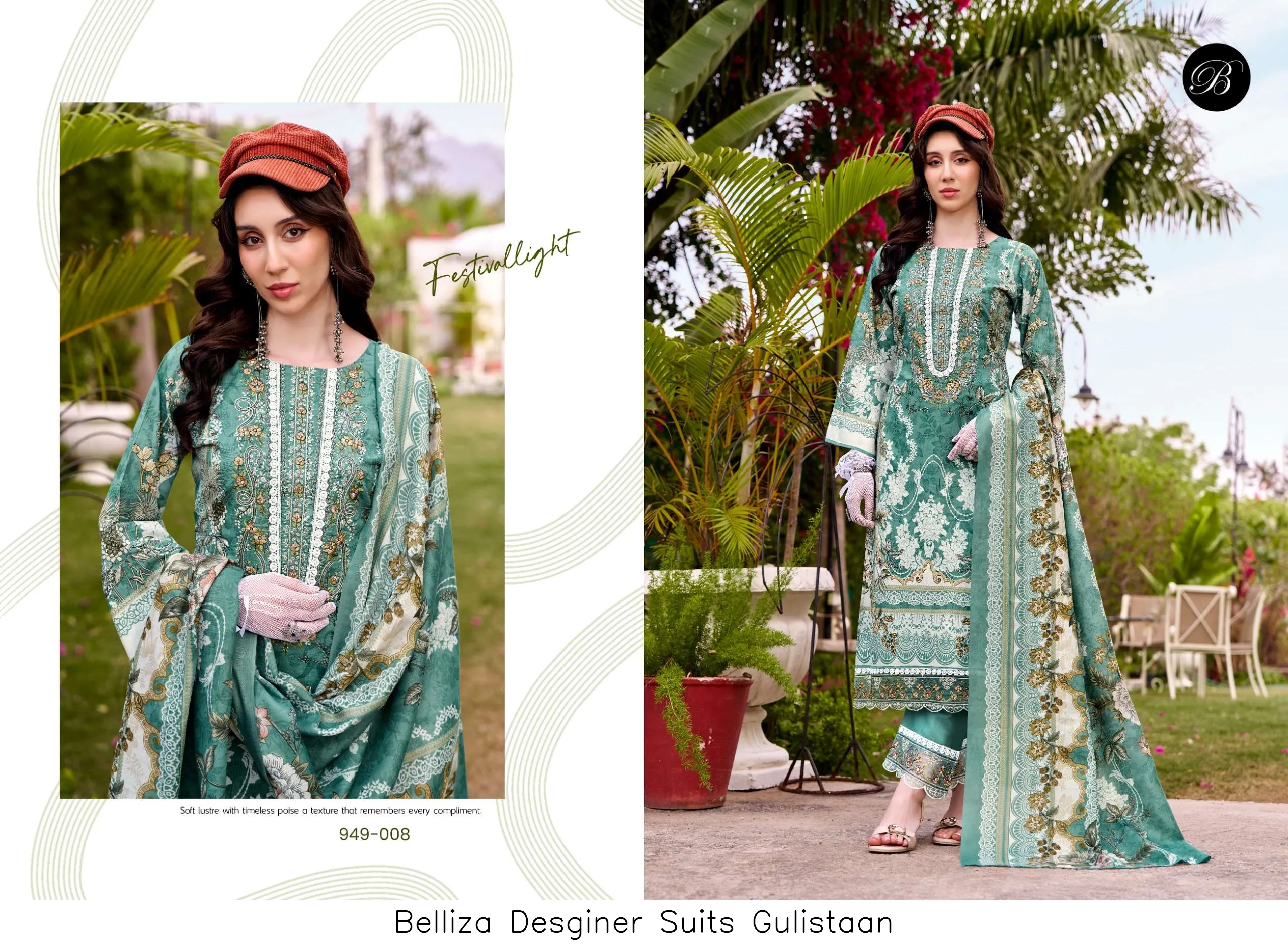 Belliza Desginer Suits Gulistaan - Image 6