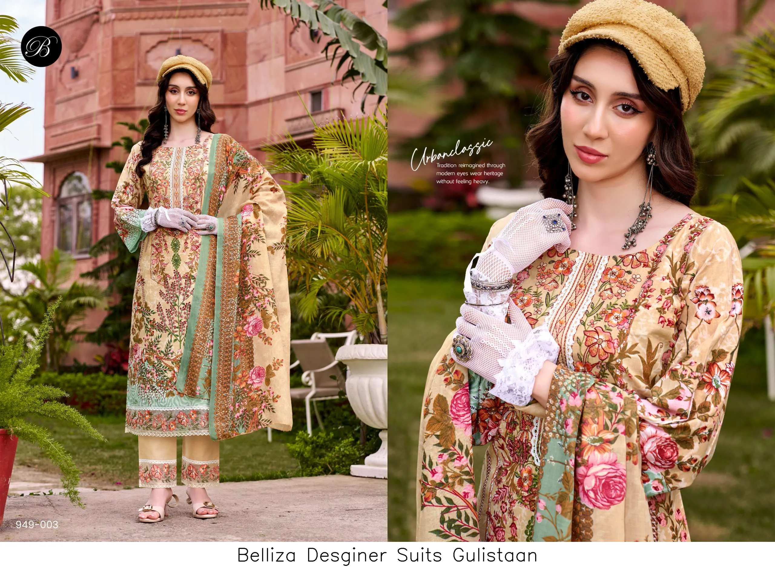 Belliza Desginer Suits Gulistaan - Image 7