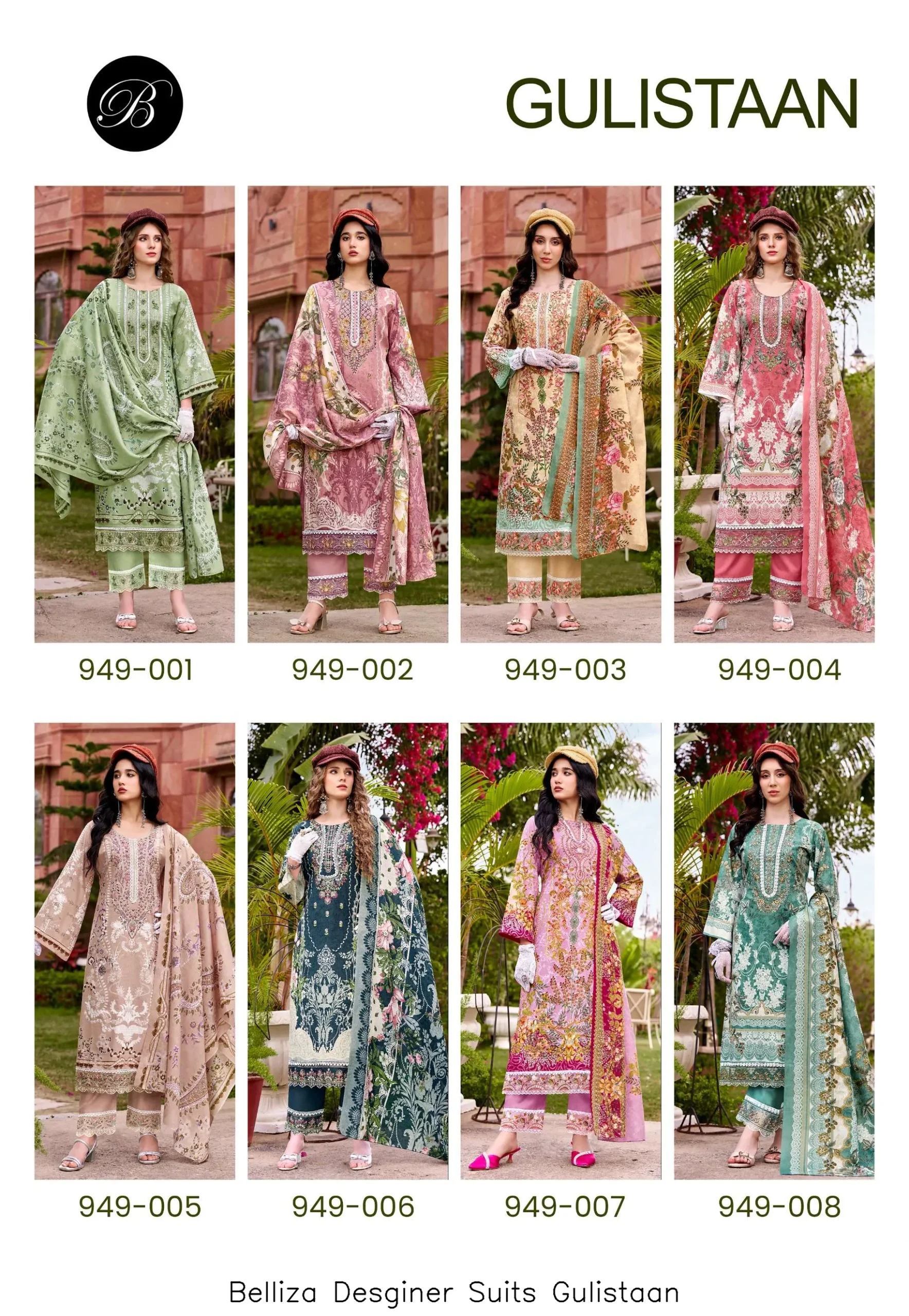 Belliza Desginer Suits Gulistaan - Image 9
