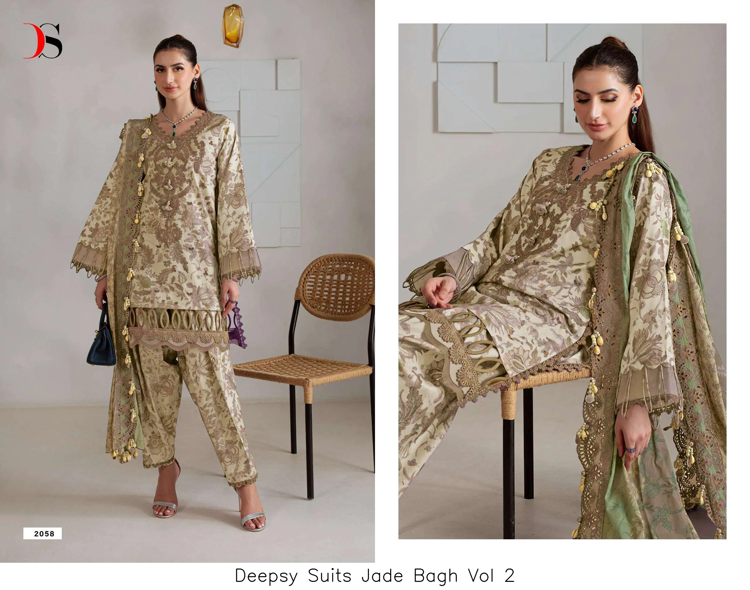 Deepsy Suits Jade Bagh Vol 2 - Image 2