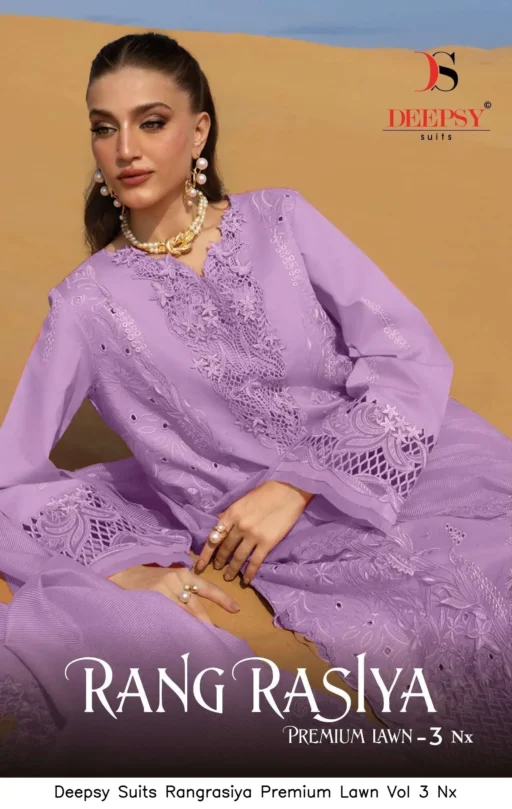 Deepsy Suits Rangrasiya Premium Lawn Vol 3 Nx