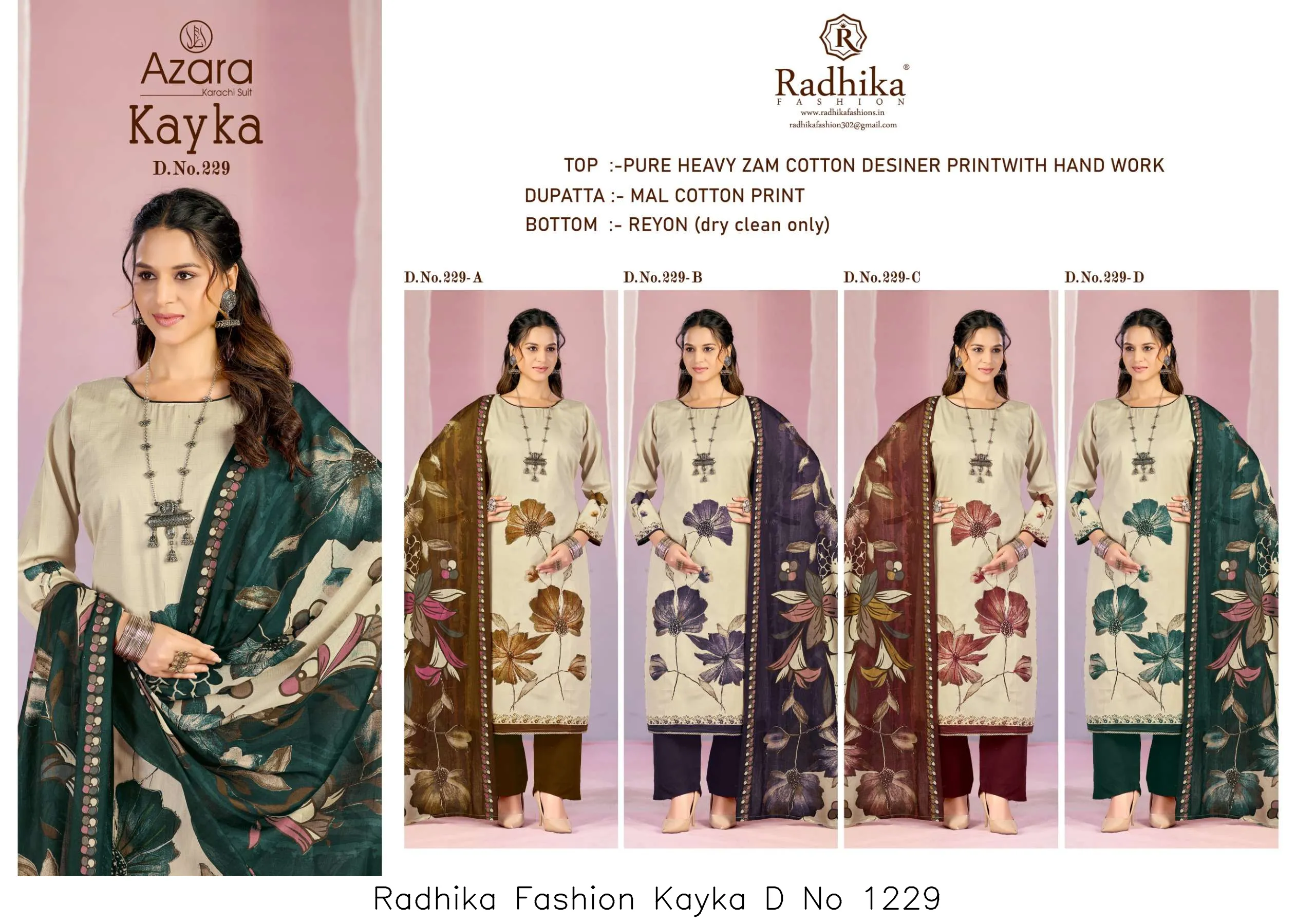 Radhika Fashion Kayka D No 1229 - Image 2