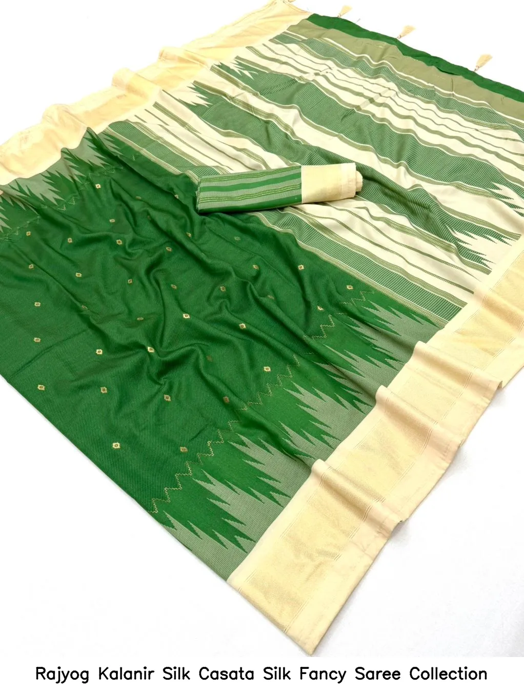 Rajyog Kalanir Silk Casata Silk Fancy Saree Collection - Image 10