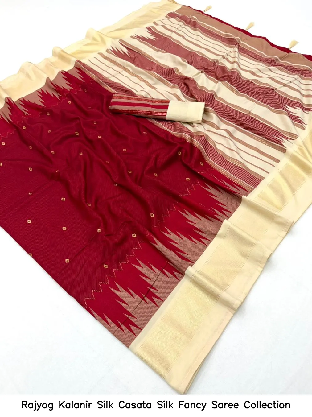 Rajyog Kalanir Silk Casata Silk Fancy Saree Collection - Image 15