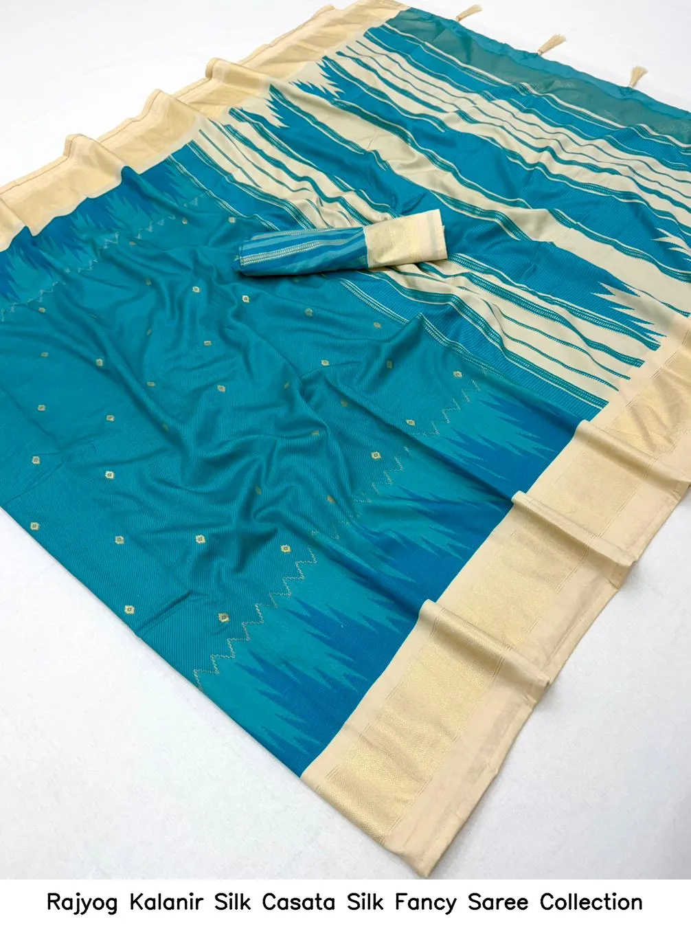 Rajyog Kalanir Silk Casata Silk Fancy Saree Collection - Image 16