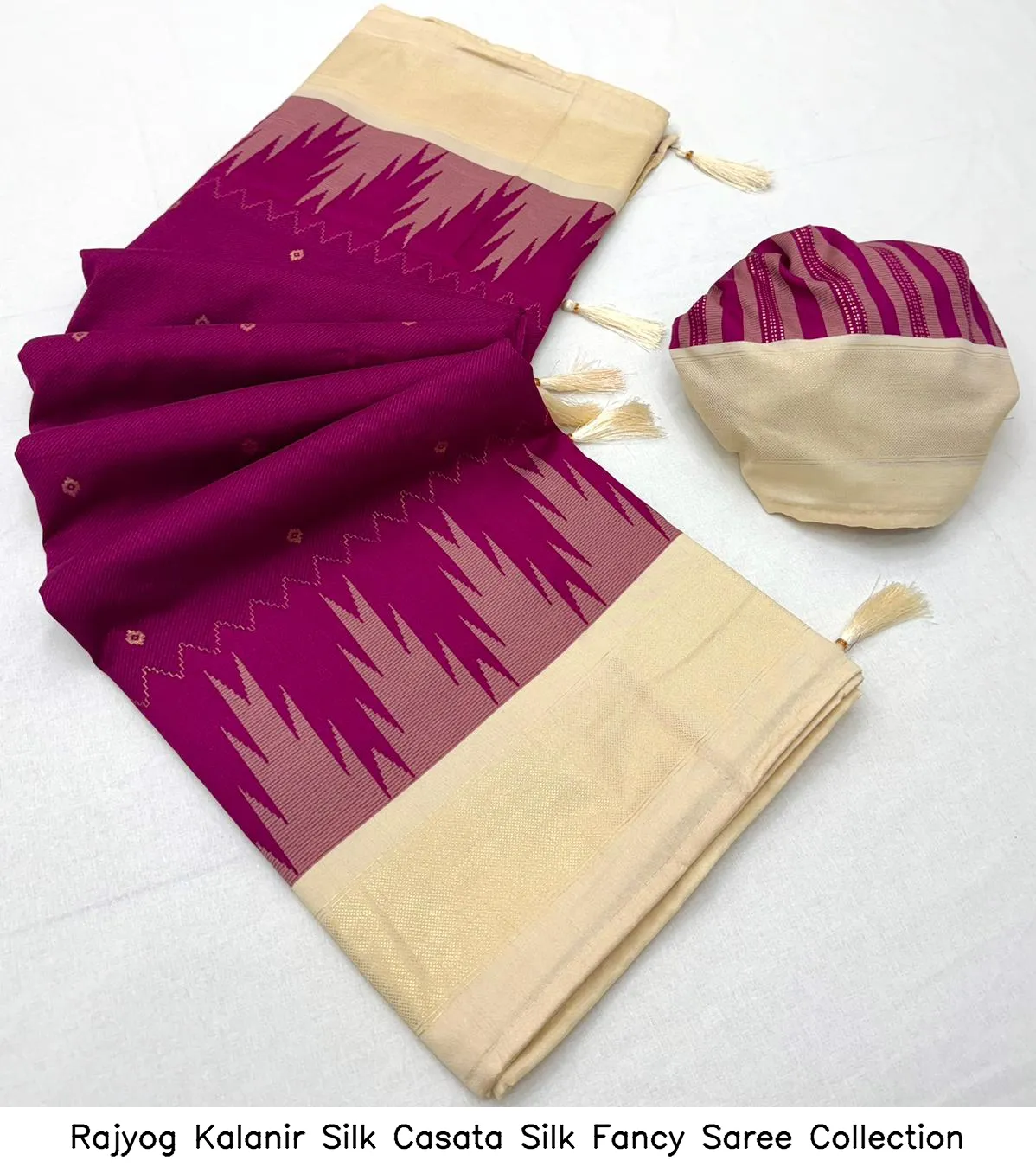 Rajyog Kalanir Silk Casata Silk Fancy Saree Collection - Image 17