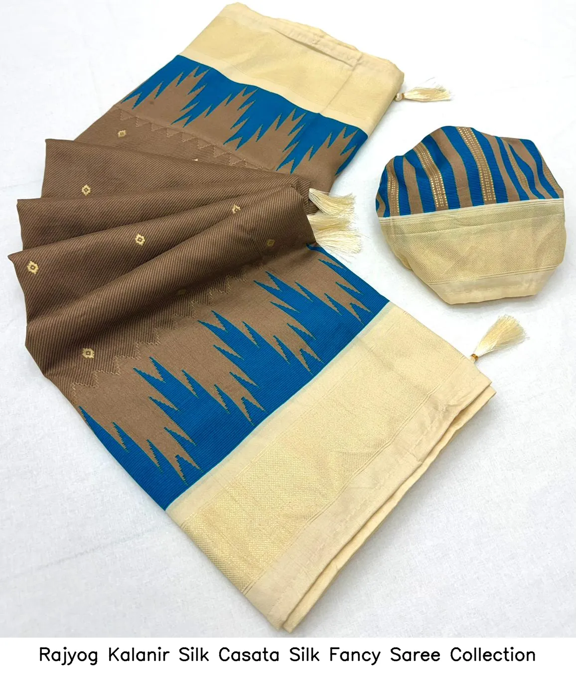 Rajyog Kalanir Silk Casata Silk Fancy Saree Collection - Image 18