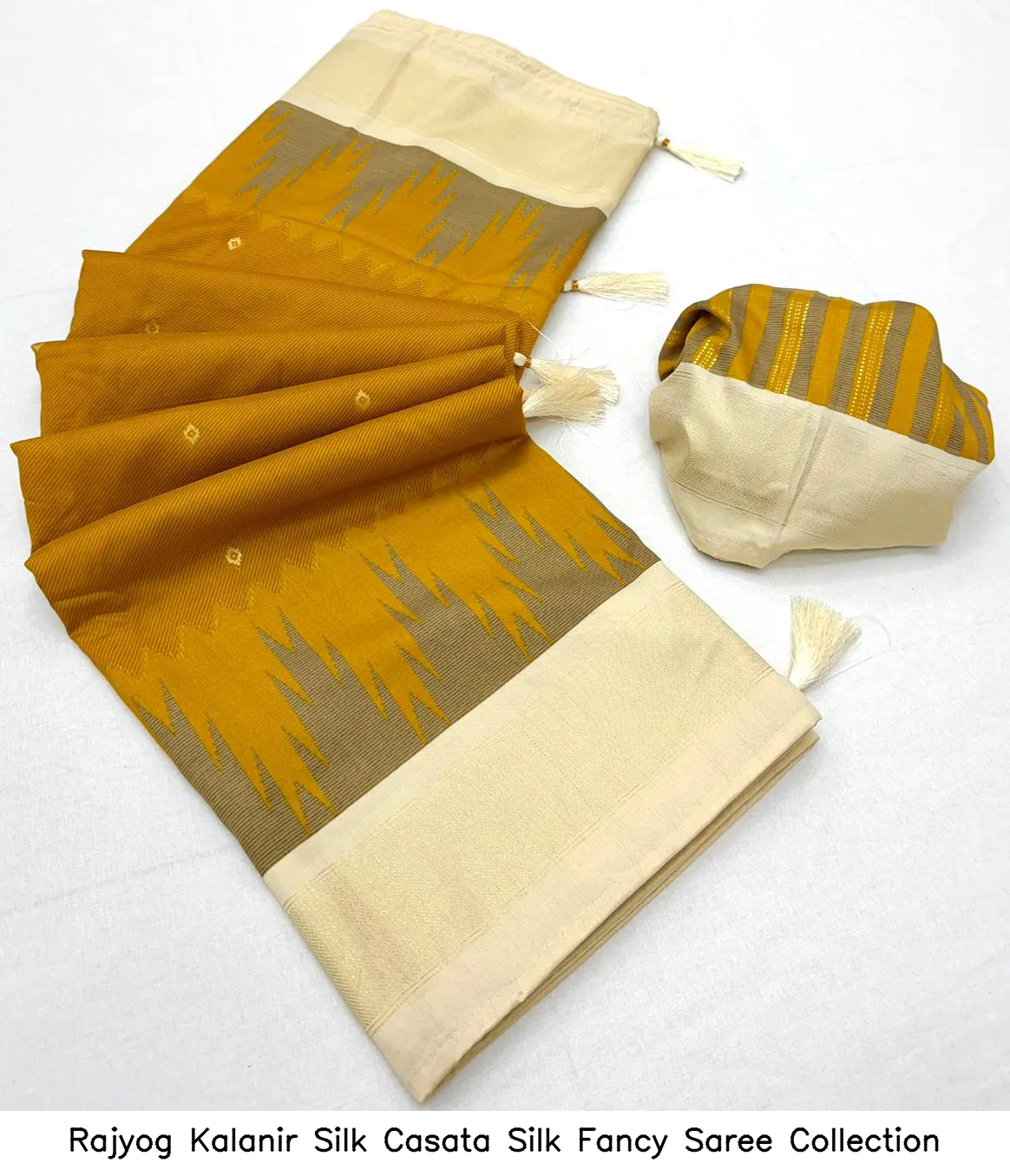 Rajyog Kalanir Silk Casata Silk Fancy Saree Collection - Image 2