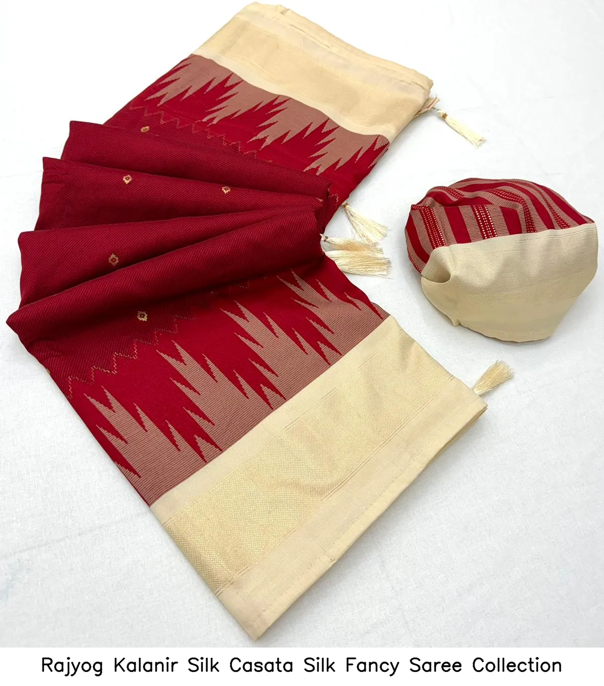 Rajyog Kalanir Silk Casata Silk Fancy Saree Collection - Image 3