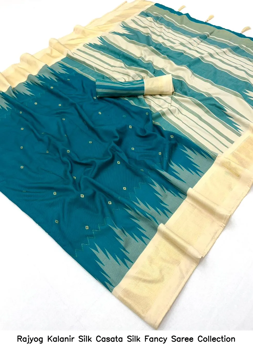 Rajyog Kalanir Silk Casata Silk Fancy Saree Collection - Image 4