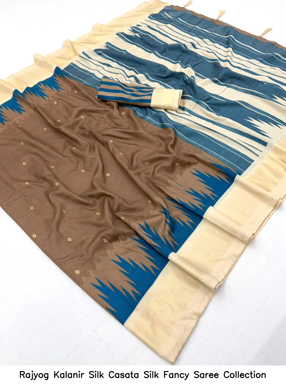 Rajyog Kalanir Silk Casata Silk Fancy Saree Collection - Image 6