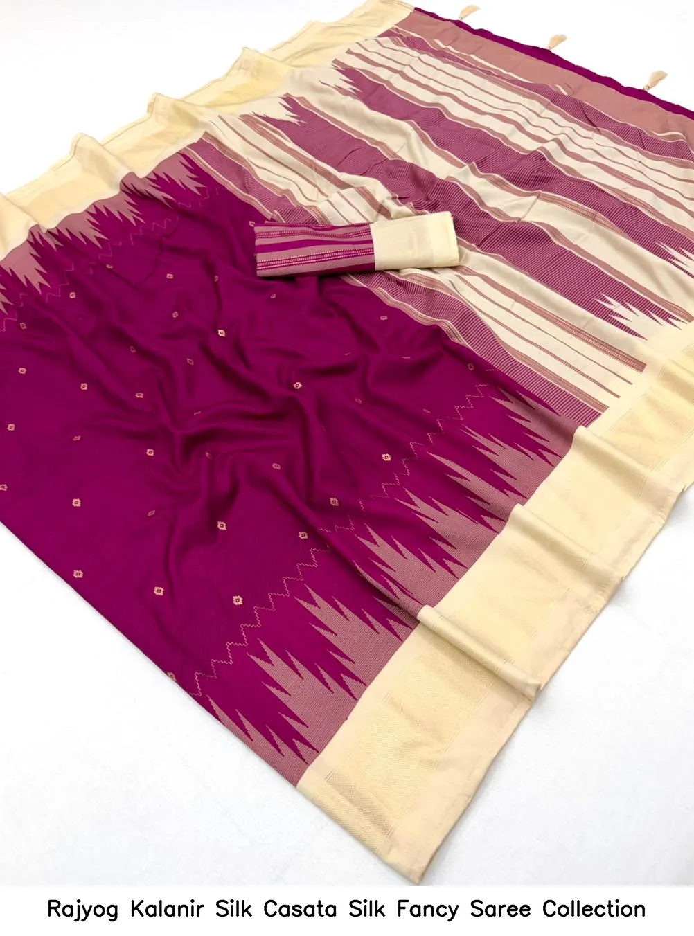 Rajyog Kalanir Silk Casata Silk Fancy Saree Collection - Image 7