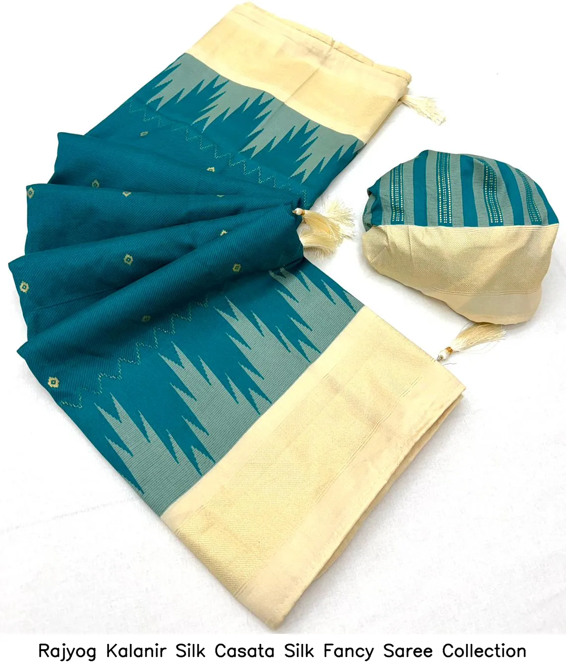 Rajyog Kalanir Silk Casata Silk Fancy Saree Collection - Image 9