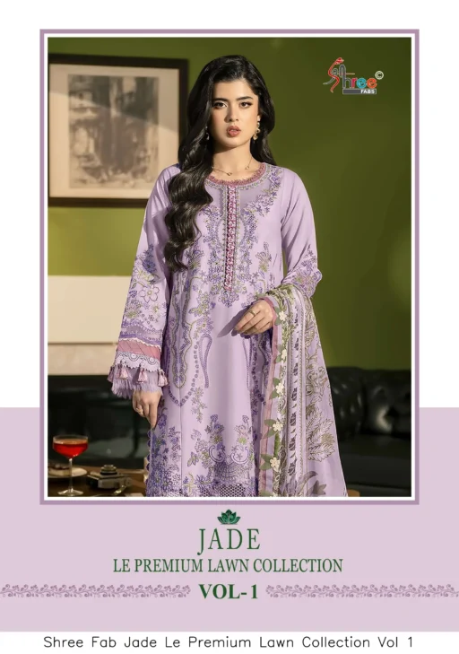 Shree Fab Jade Le Premium Lawn Collection Vol 1