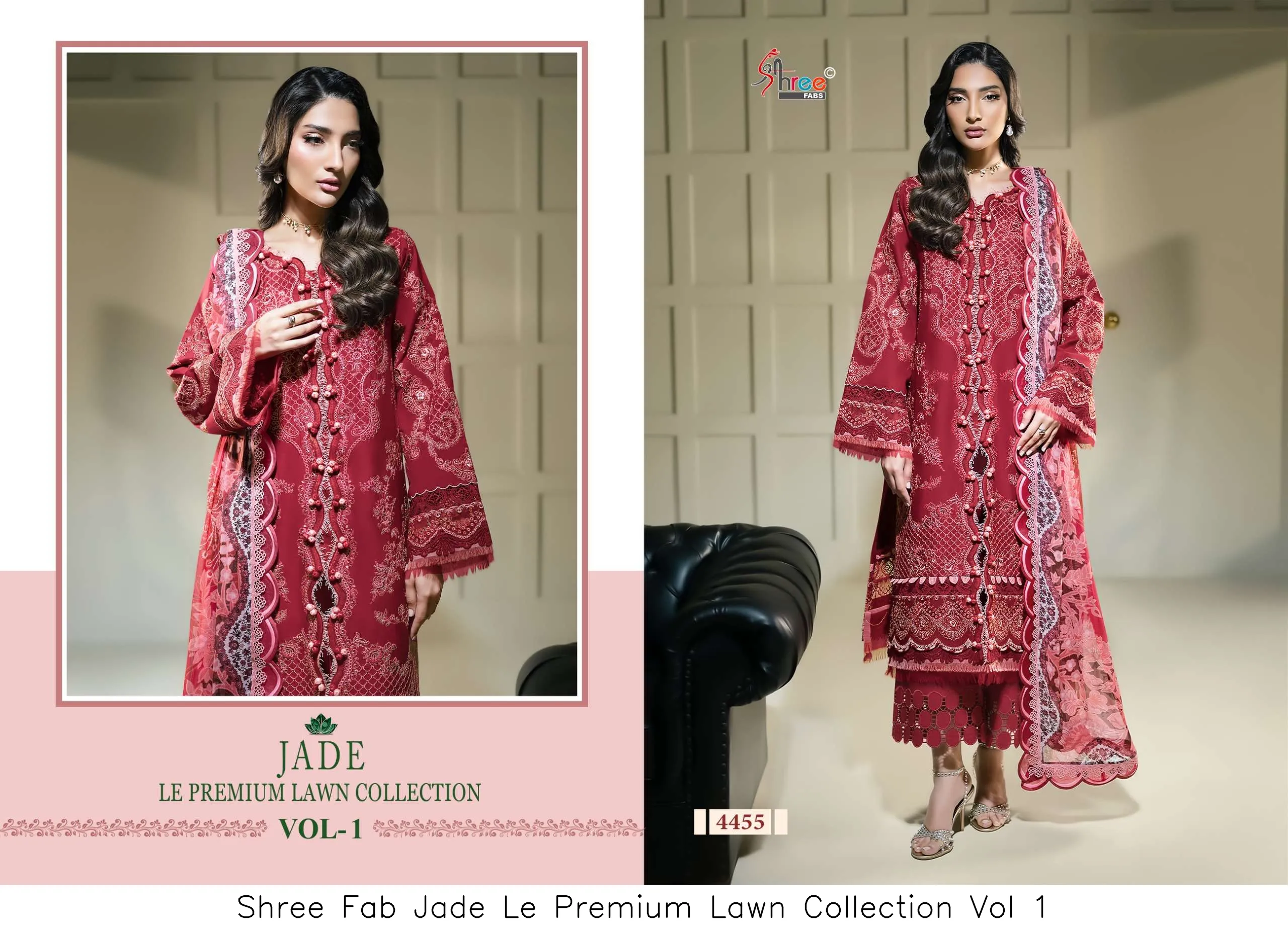 Shree Fab Jade Le Premium Lawn Collection Vol 1 - Image 3