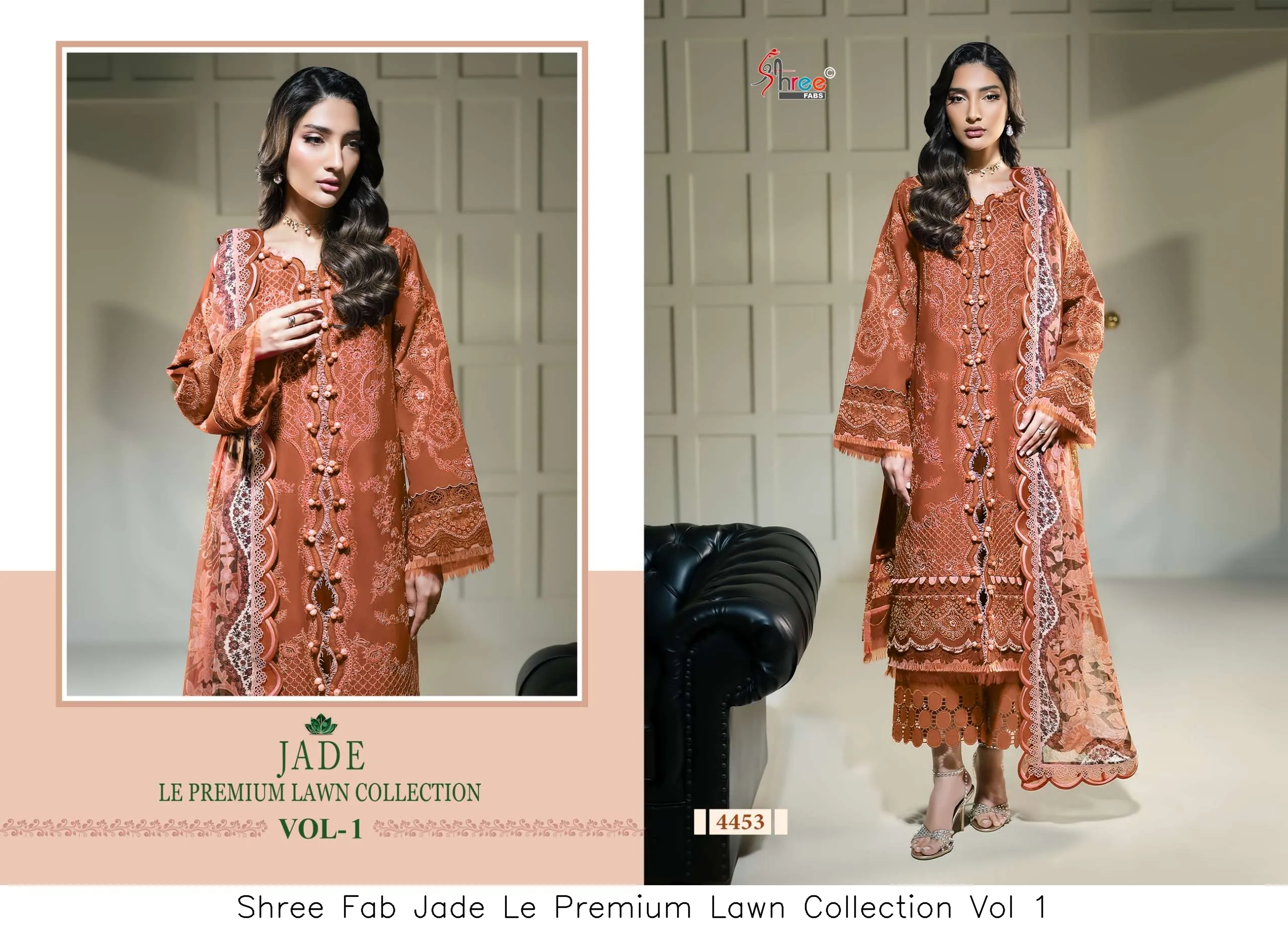 Shree Fab Jade Le Premium Lawn Collection Vol 1 - Image 5
