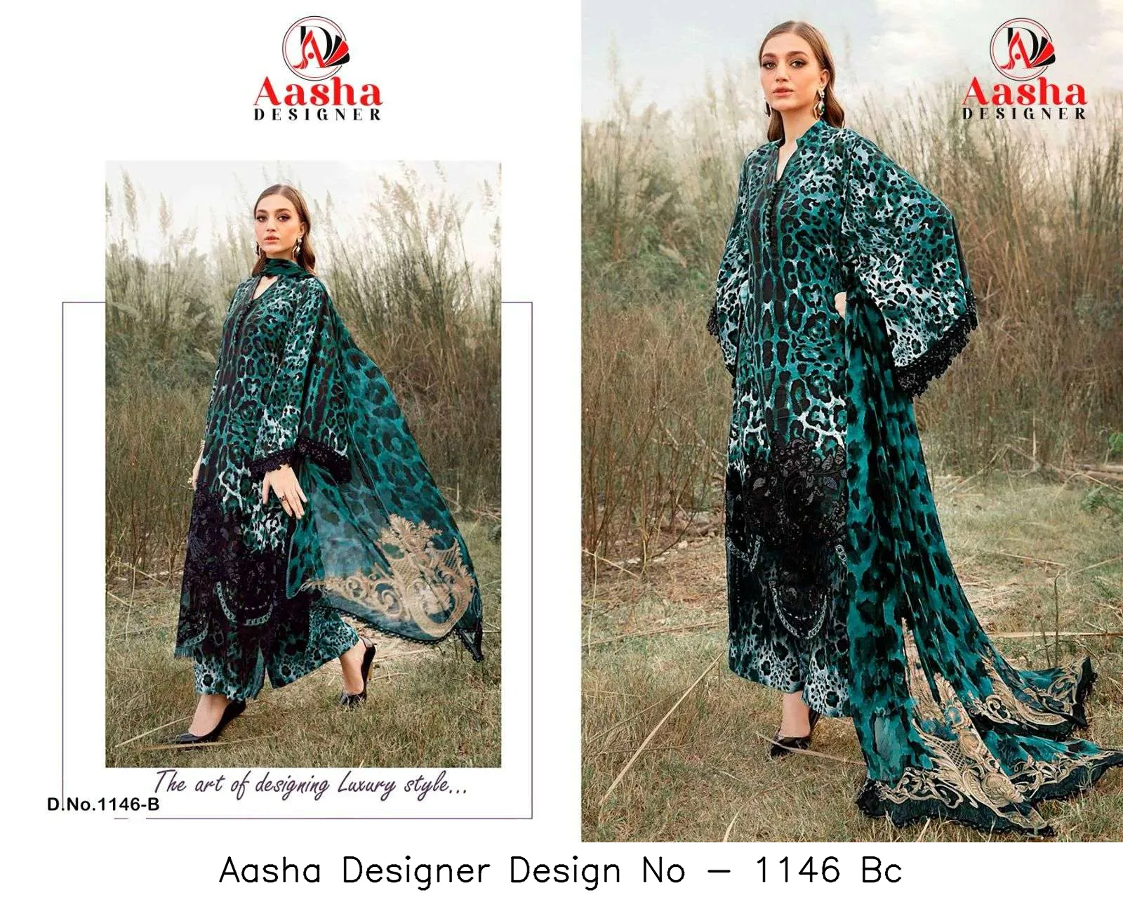 Aasha Designer Design No - 1146 Bc