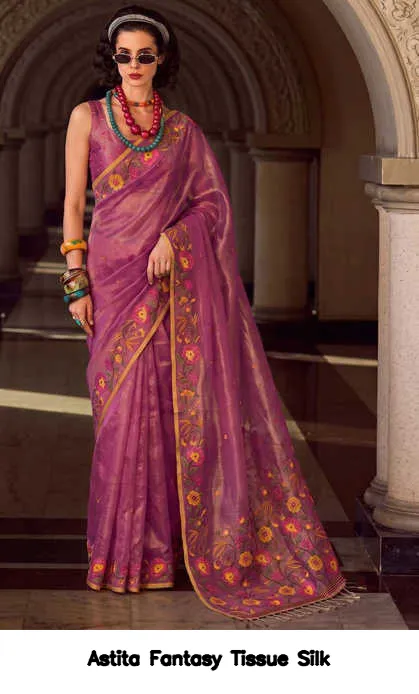 Astita Fantasy Tissue Silk