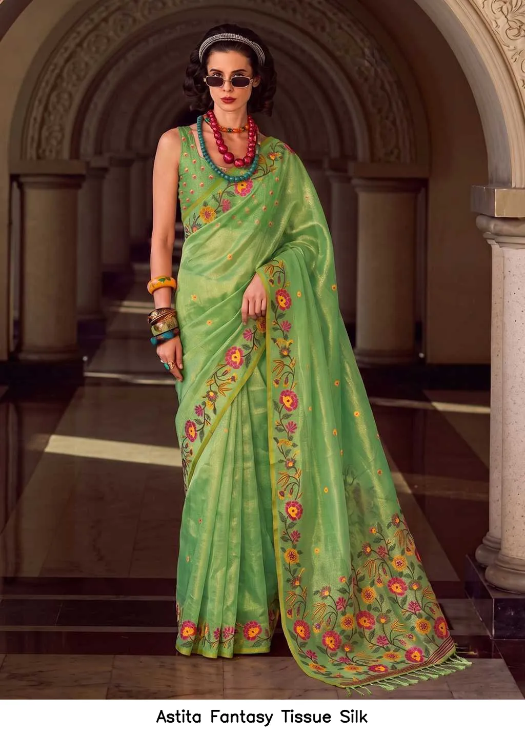 Astita Fantasy Tissue Silk - Image 5