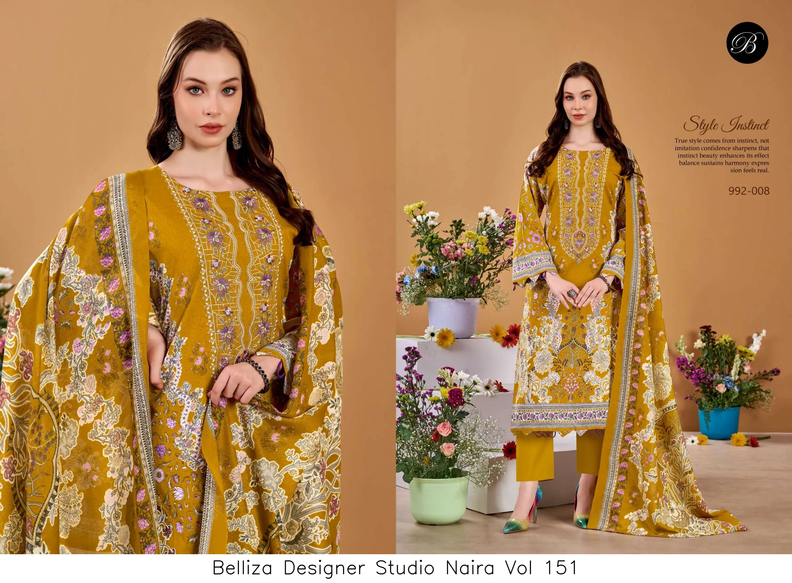 Belliza Designer Studio Naira Vol 151 - Image 5