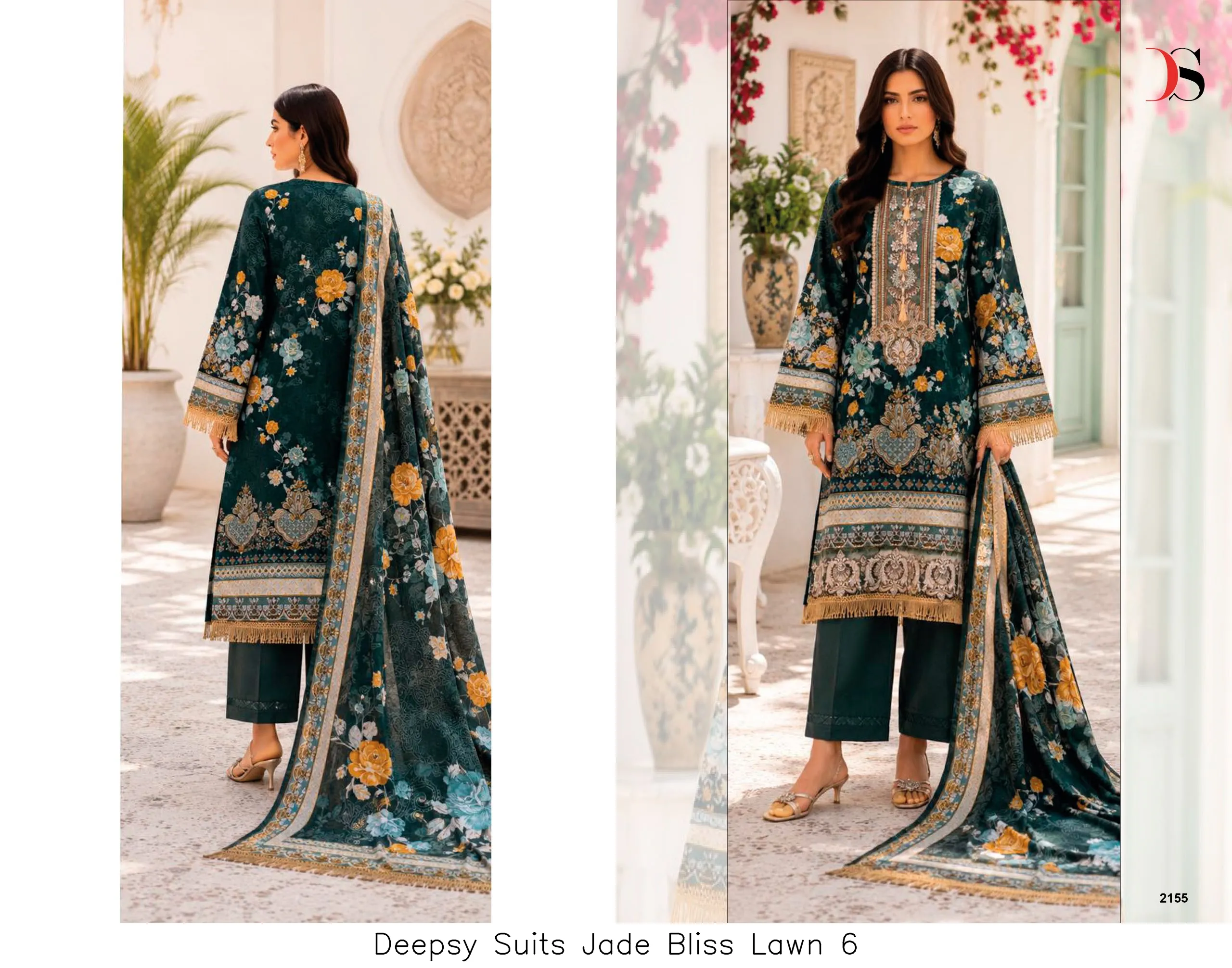 Deepsy Suits Jade Bliss Lawn 6 - Image 11