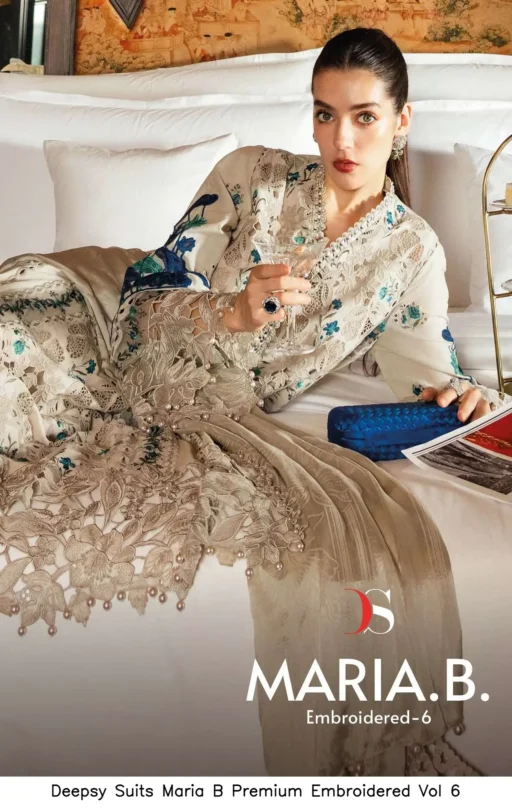 Deepsy Suits Maria B Premium Embroidered Vol 6