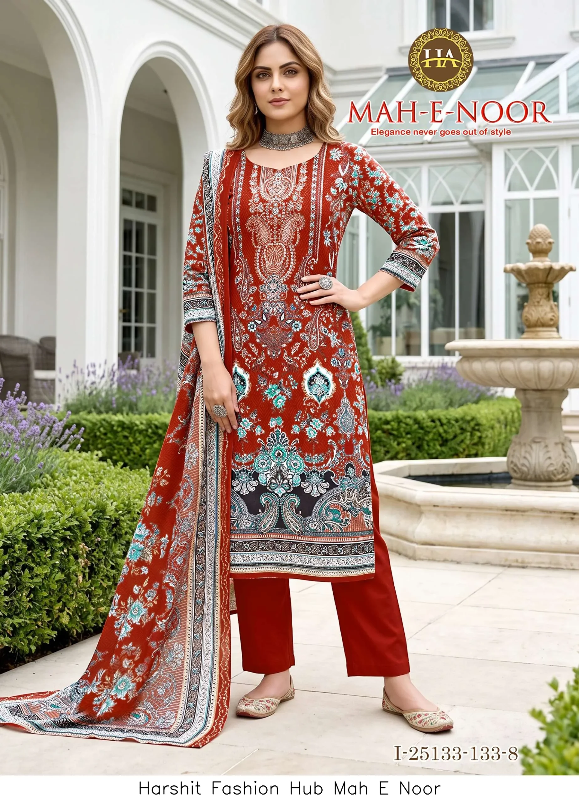 Harshit Fashion Hub Mah E Noor - Image 8