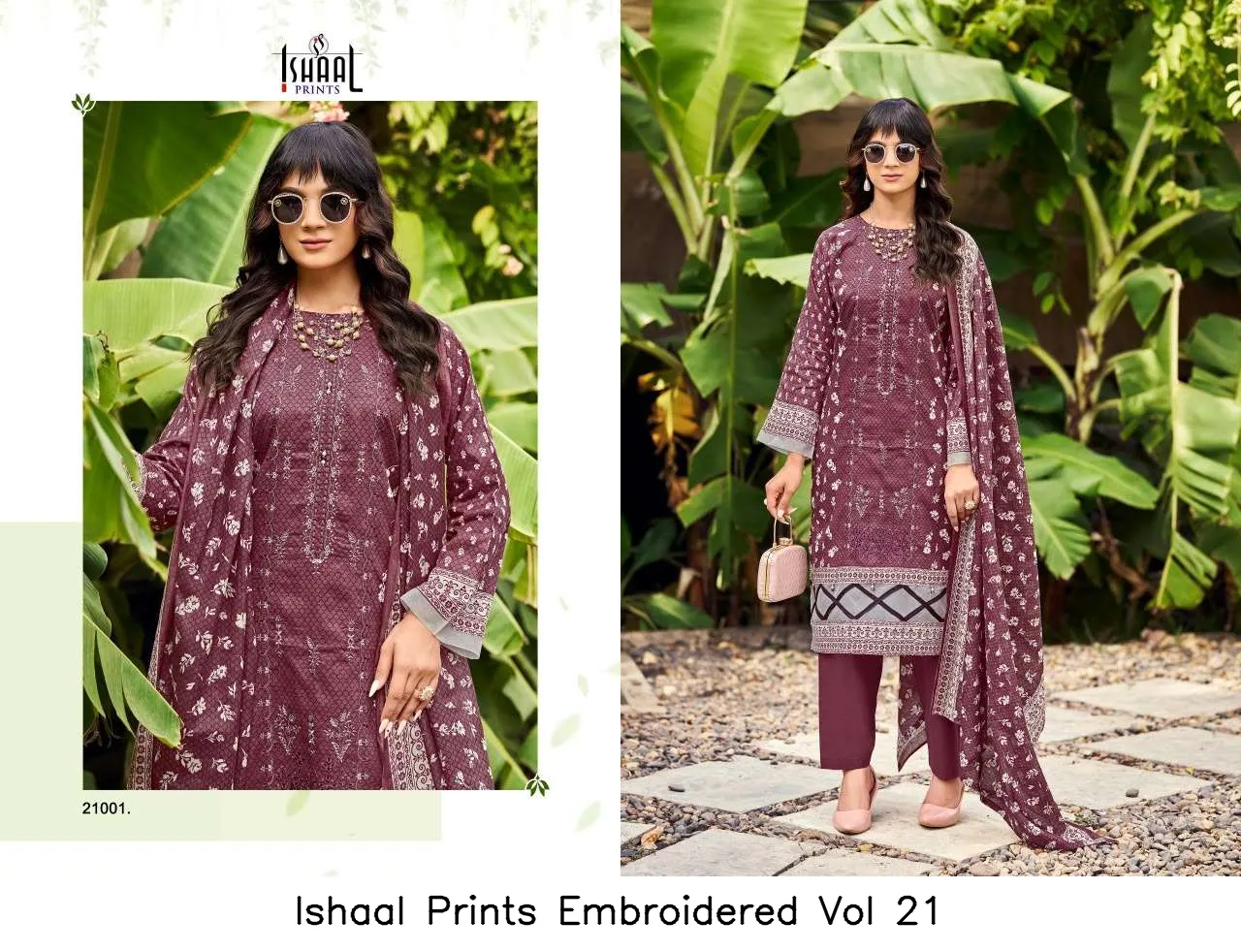 Ishaal Prints Embroidered Vol 21 - Image 5