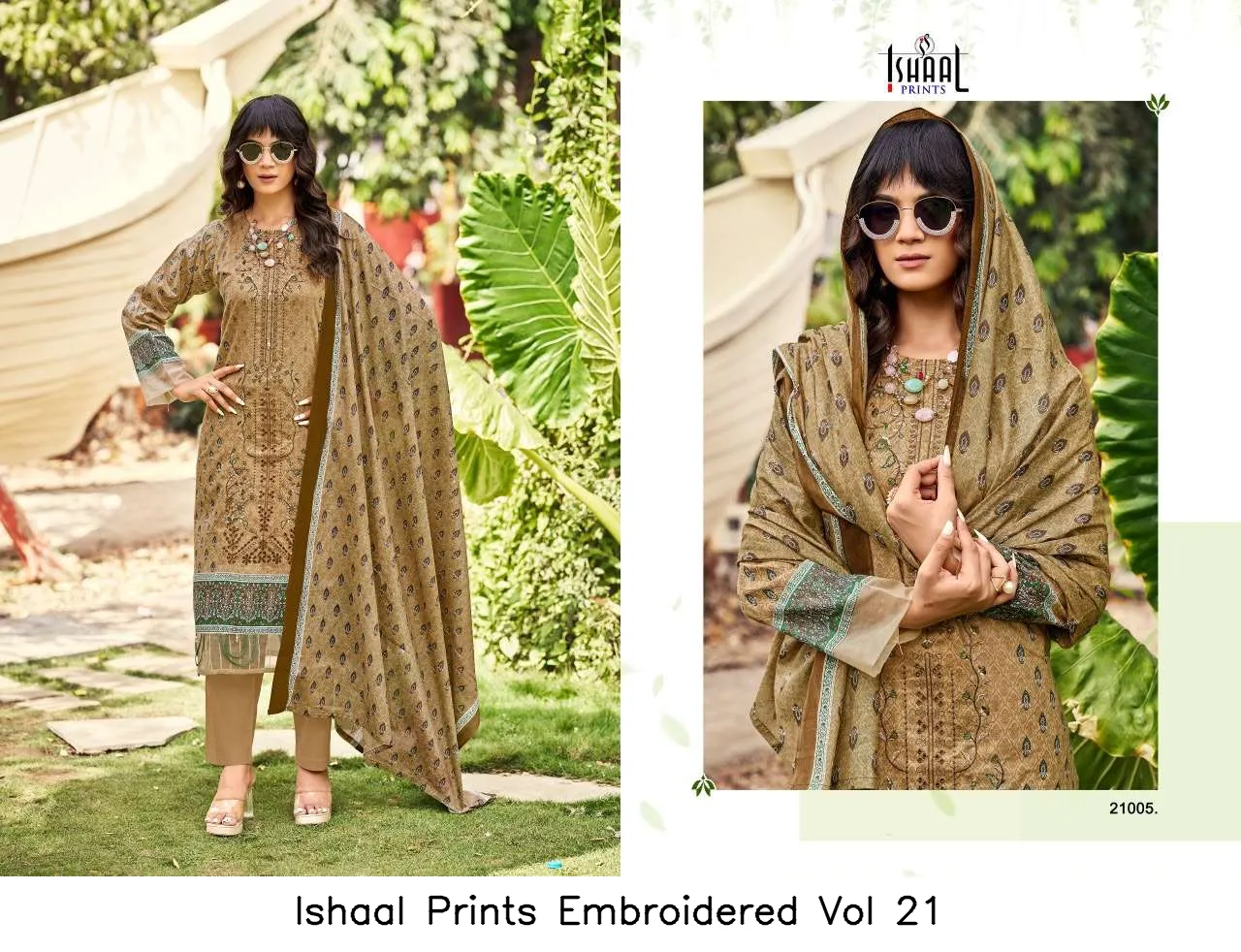 Ishaal Prints Embroidered Vol 21 - Image 7