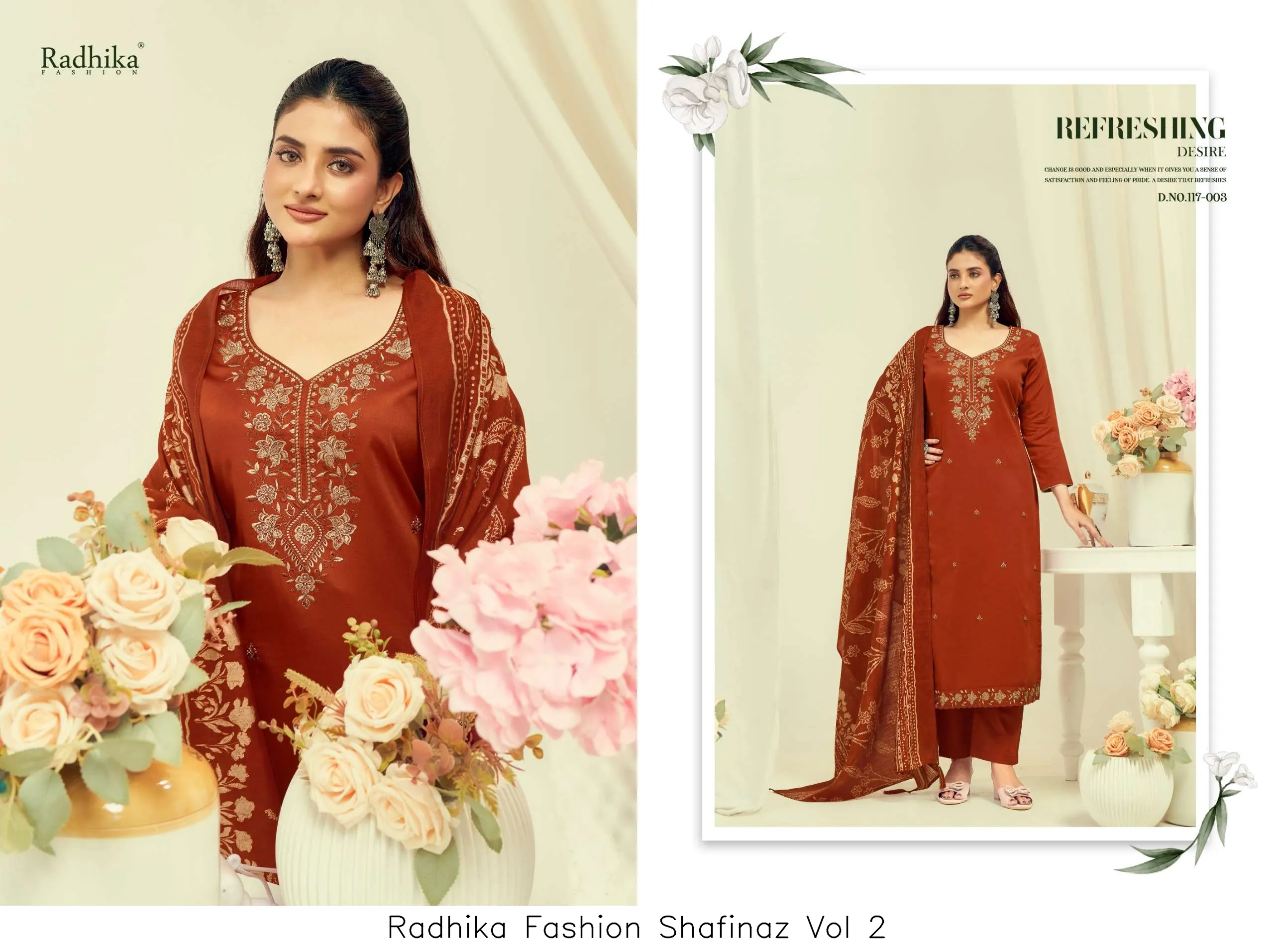 Radhika Fashion Shafinaz Vol 2 - Image 5