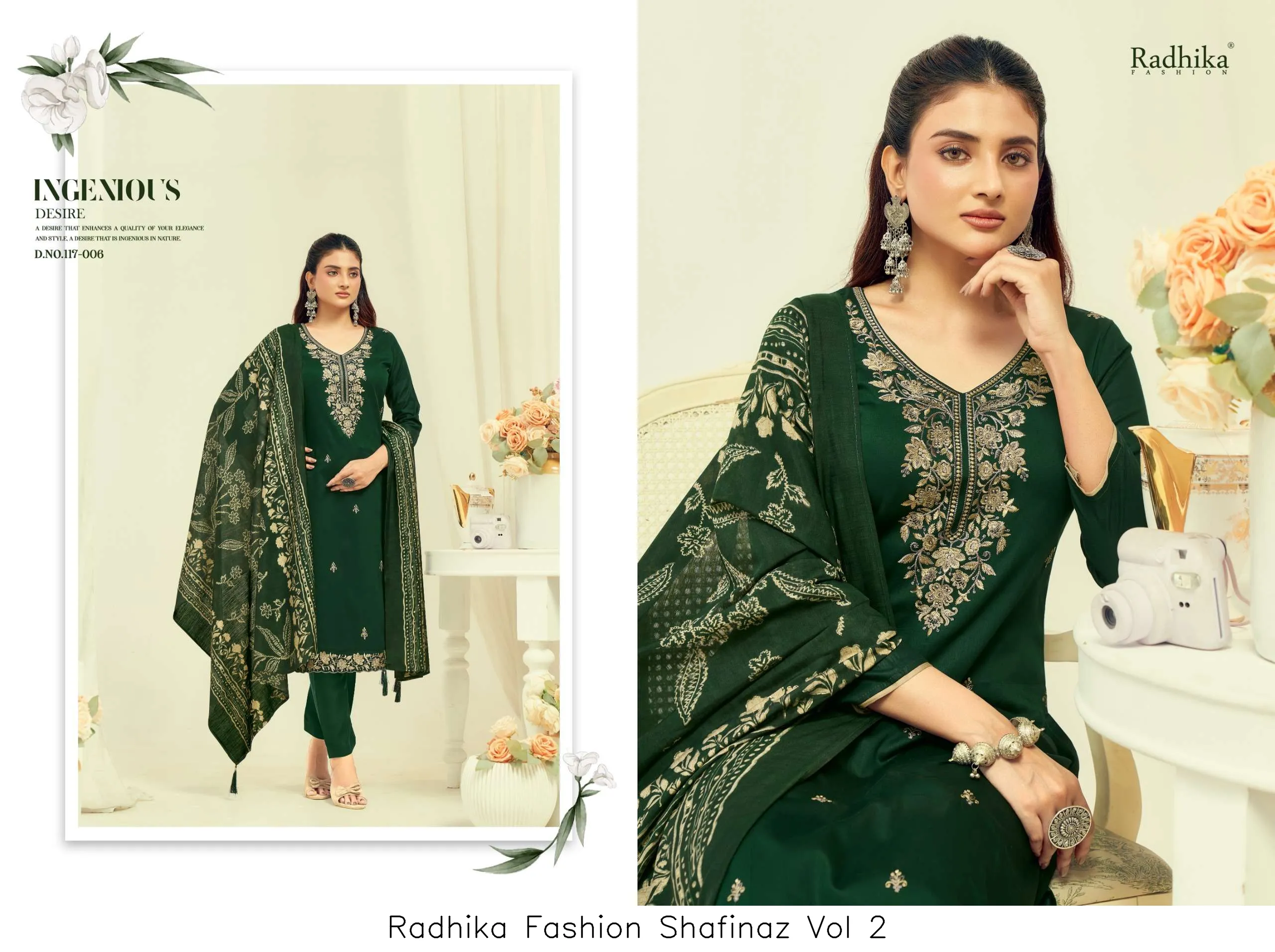 Radhika Fashion Shafinaz Vol 2 - Image 6
