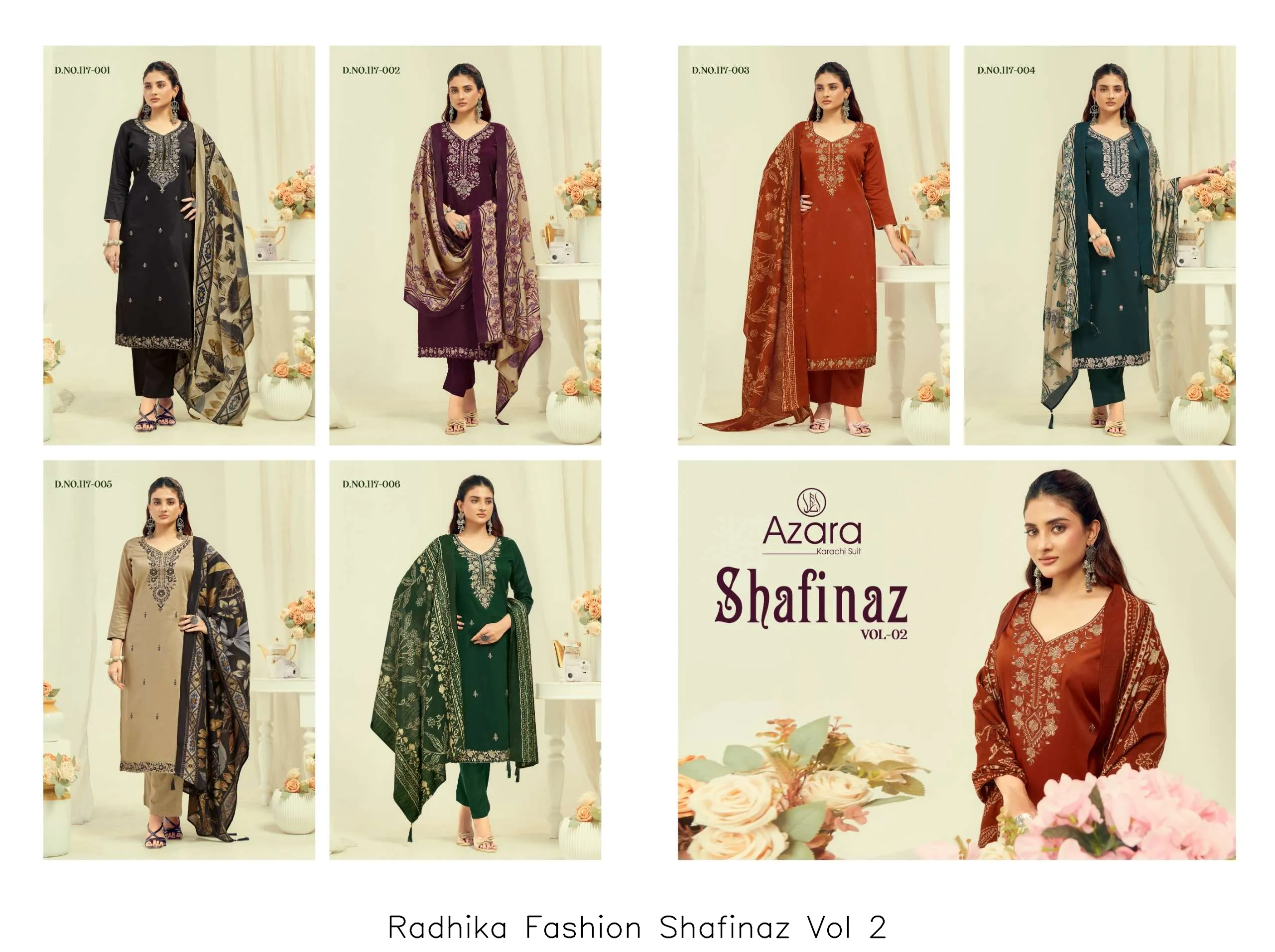 Radhika Fashion Shafinaz Vol 2 - Image 8